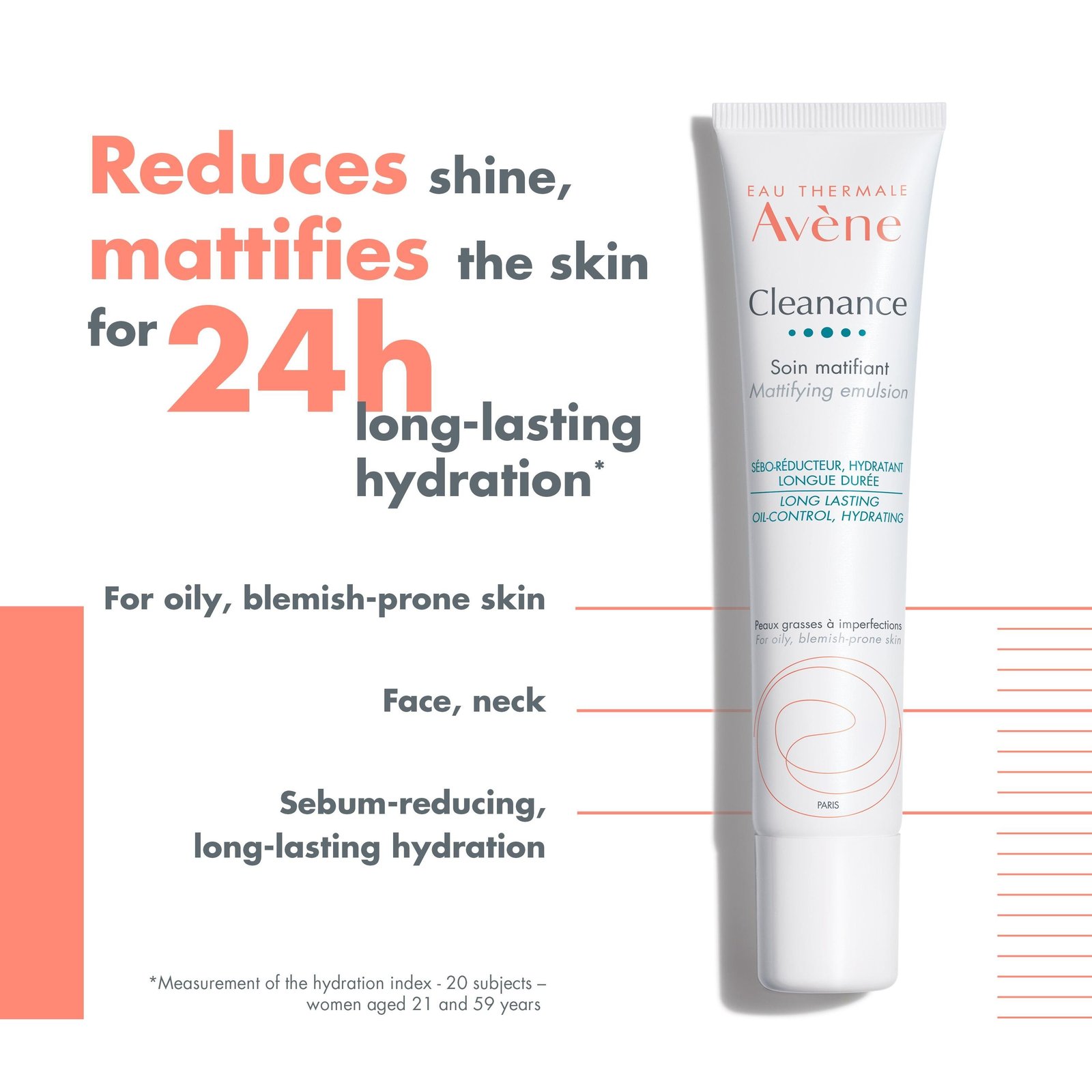 Avène Cleanance Mattifying Care Emulsion 40ml (1.35floz)