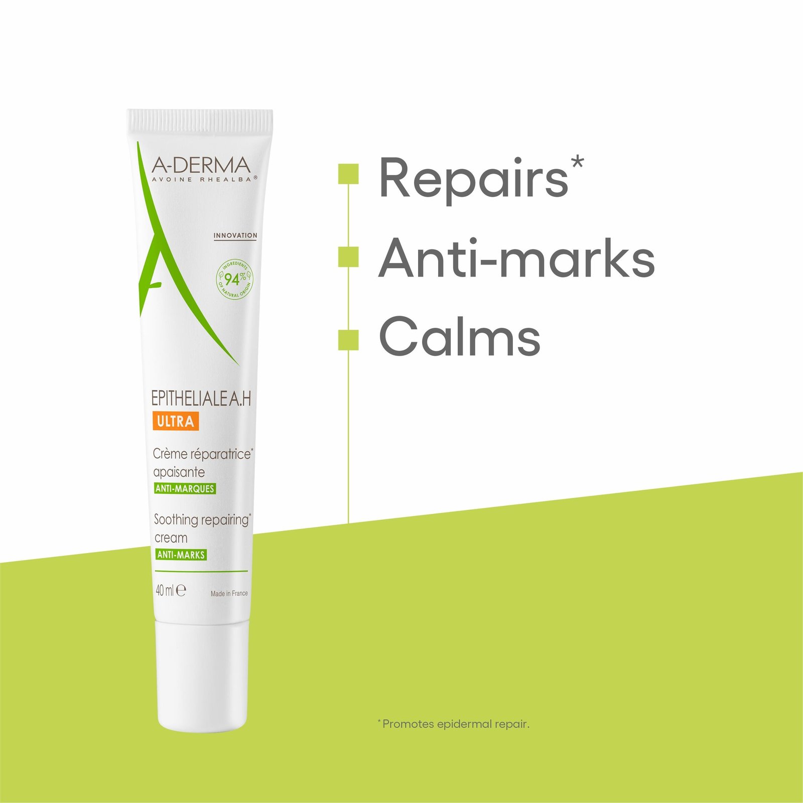 A-Derma Epitheliale A.H. Ultra Soothing Repairing Cream 40ml