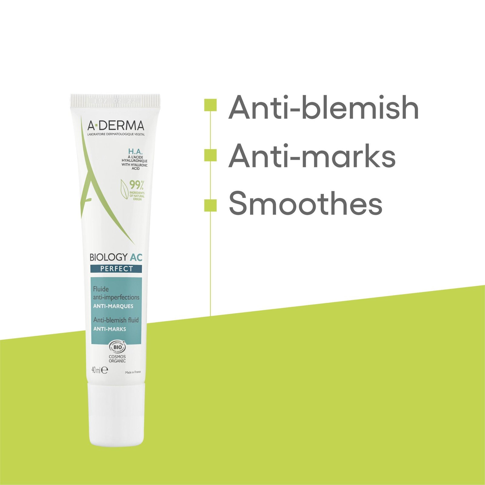 A-Derma Biology AC Perfect Anti-Blemish Fluid 40ml