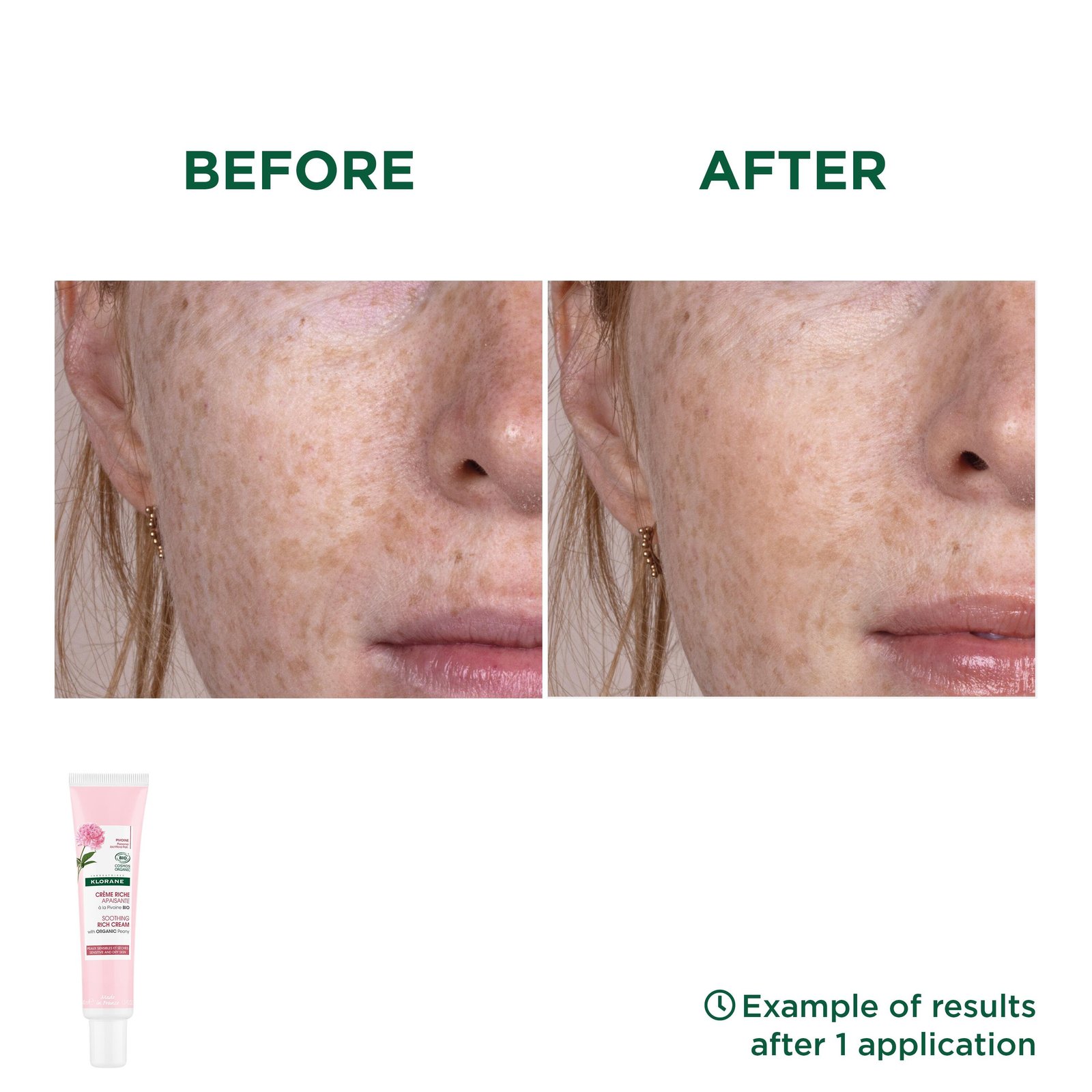 Klorane Soothing Rich Cream with Peony 40ml