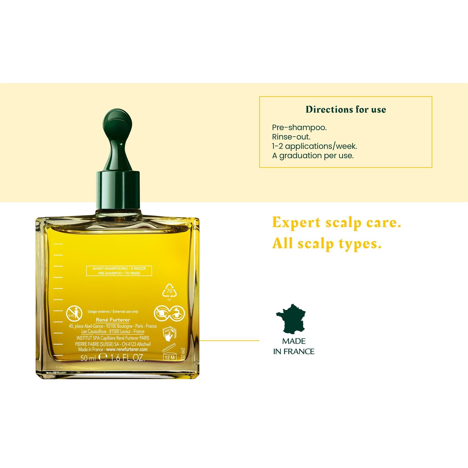 René Furterer Complexe 5 Stimulating Plant Extract Pre-Shampoo 50ml