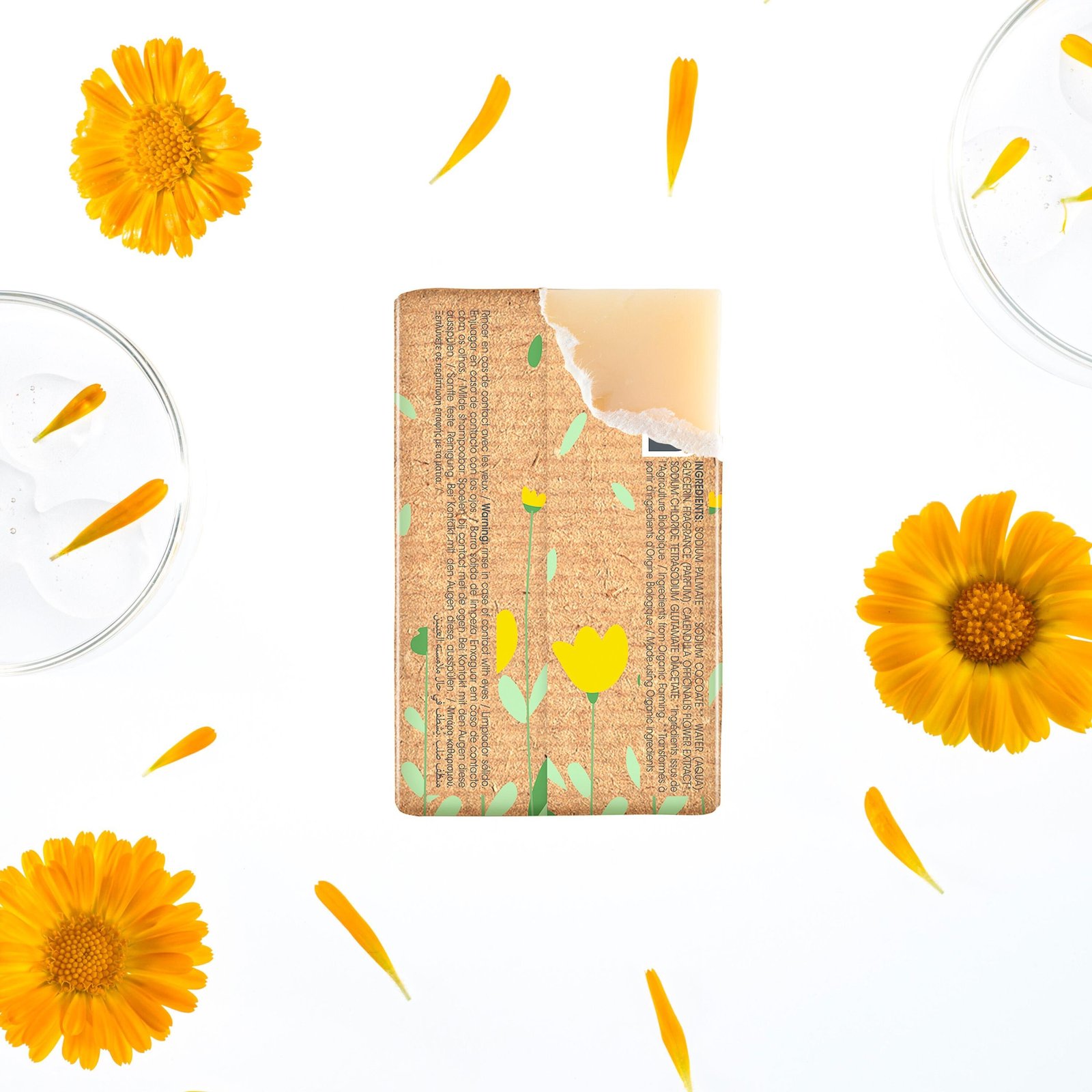 Klorane Baby Cleansing Bar with Organic Calendula 100g