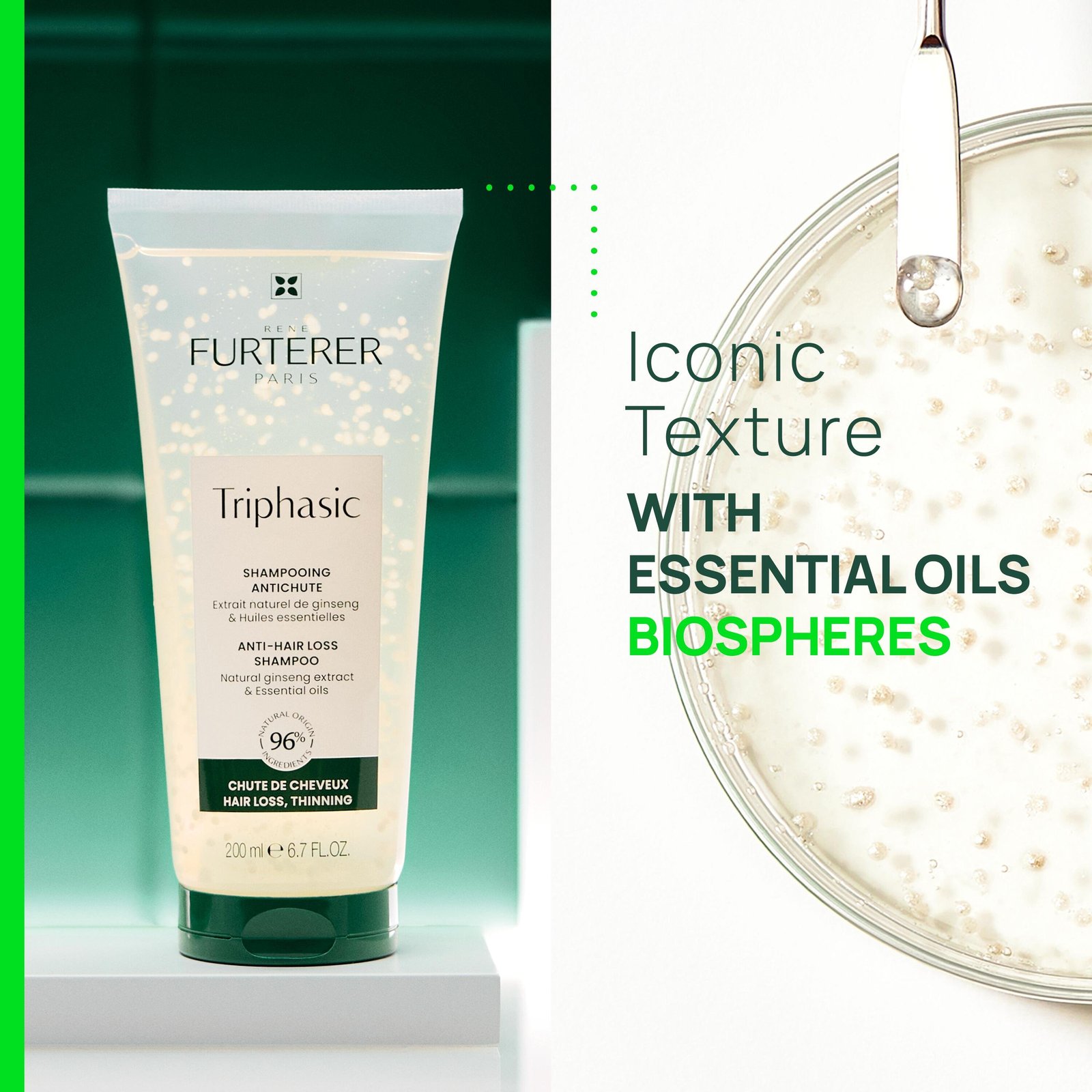 René Furterer Triphasic Anti-Hair Loss Shampoo 200ml