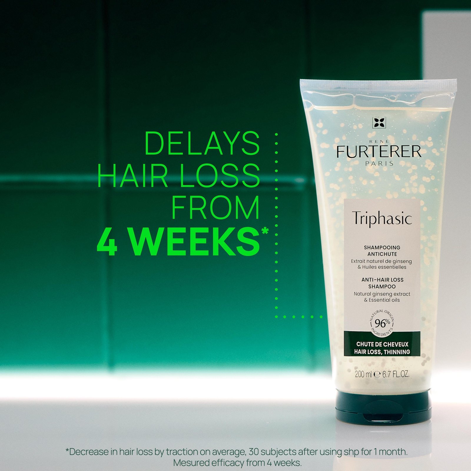 René Furterer Triphasic Anti-Hair Loss Shampoo 250ml