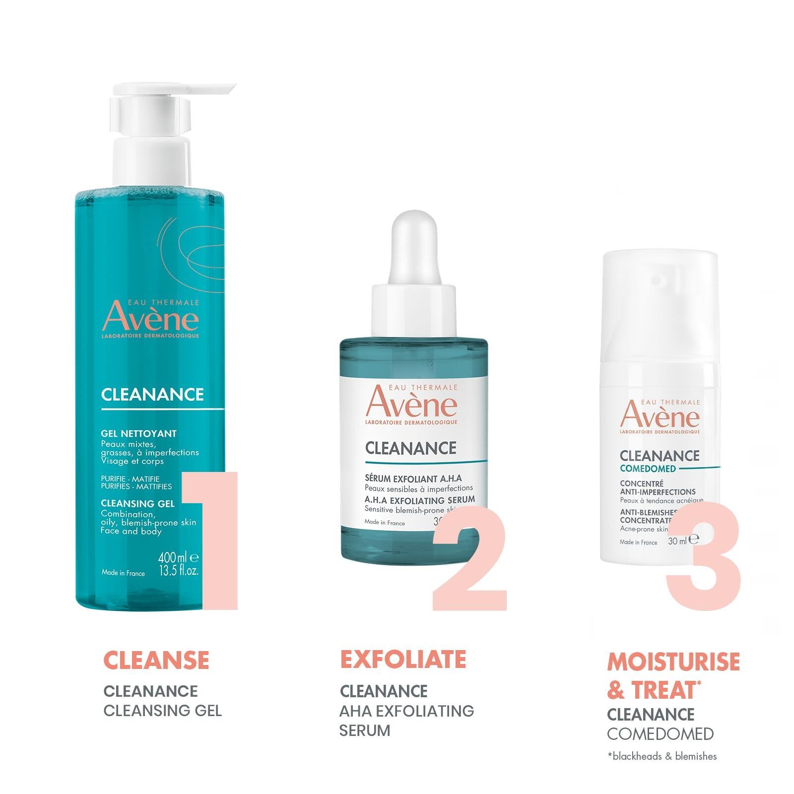 Avène Cleanance AHA Exfoliating Serum 30ml