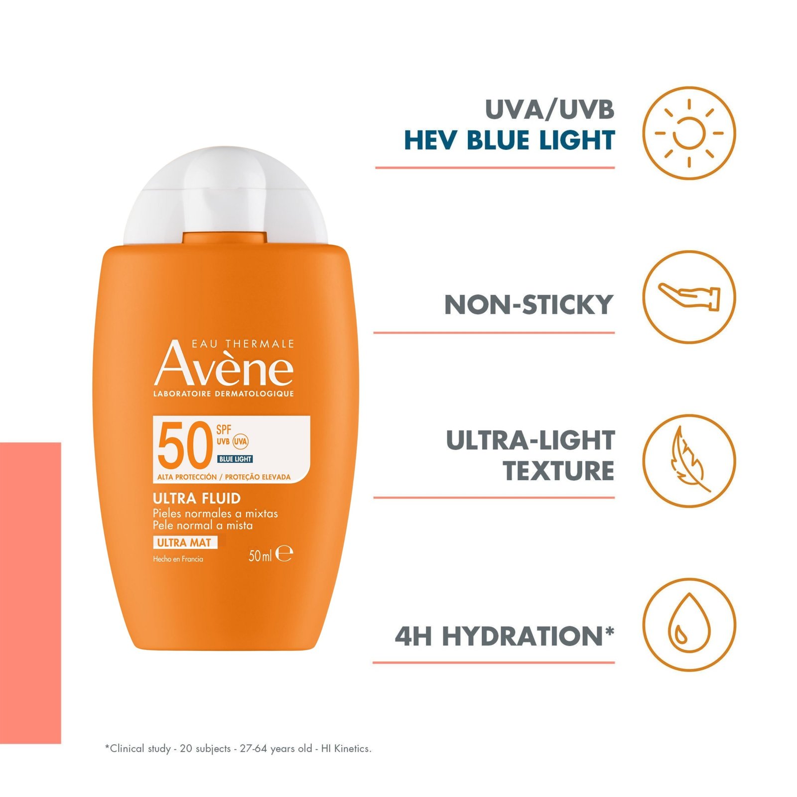 Avène Sun Ultra-Mat Fluid SPF50 50ml
