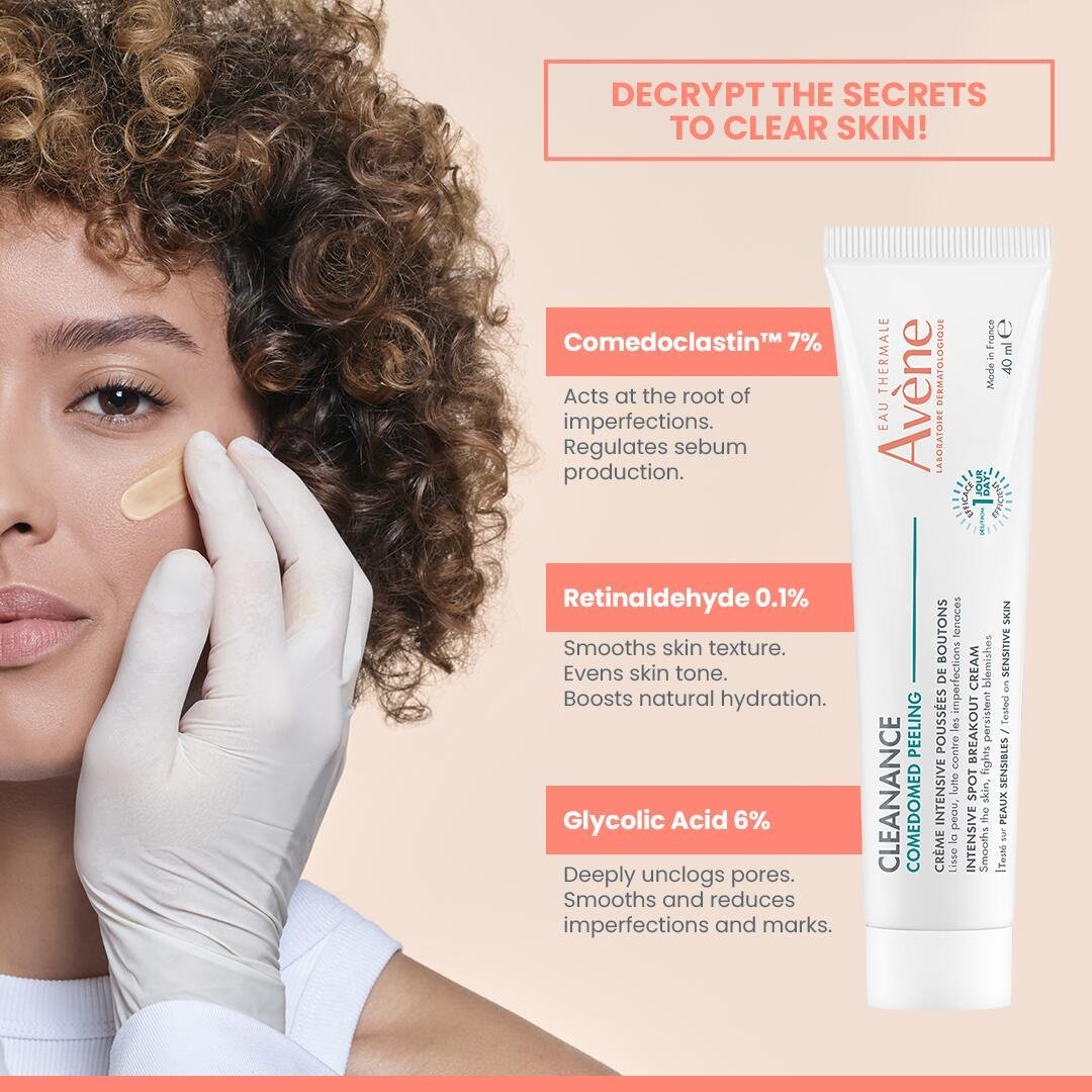 Avène Cleanance Comedomed Peeling Intensive Spot Breakout Cream 40ml