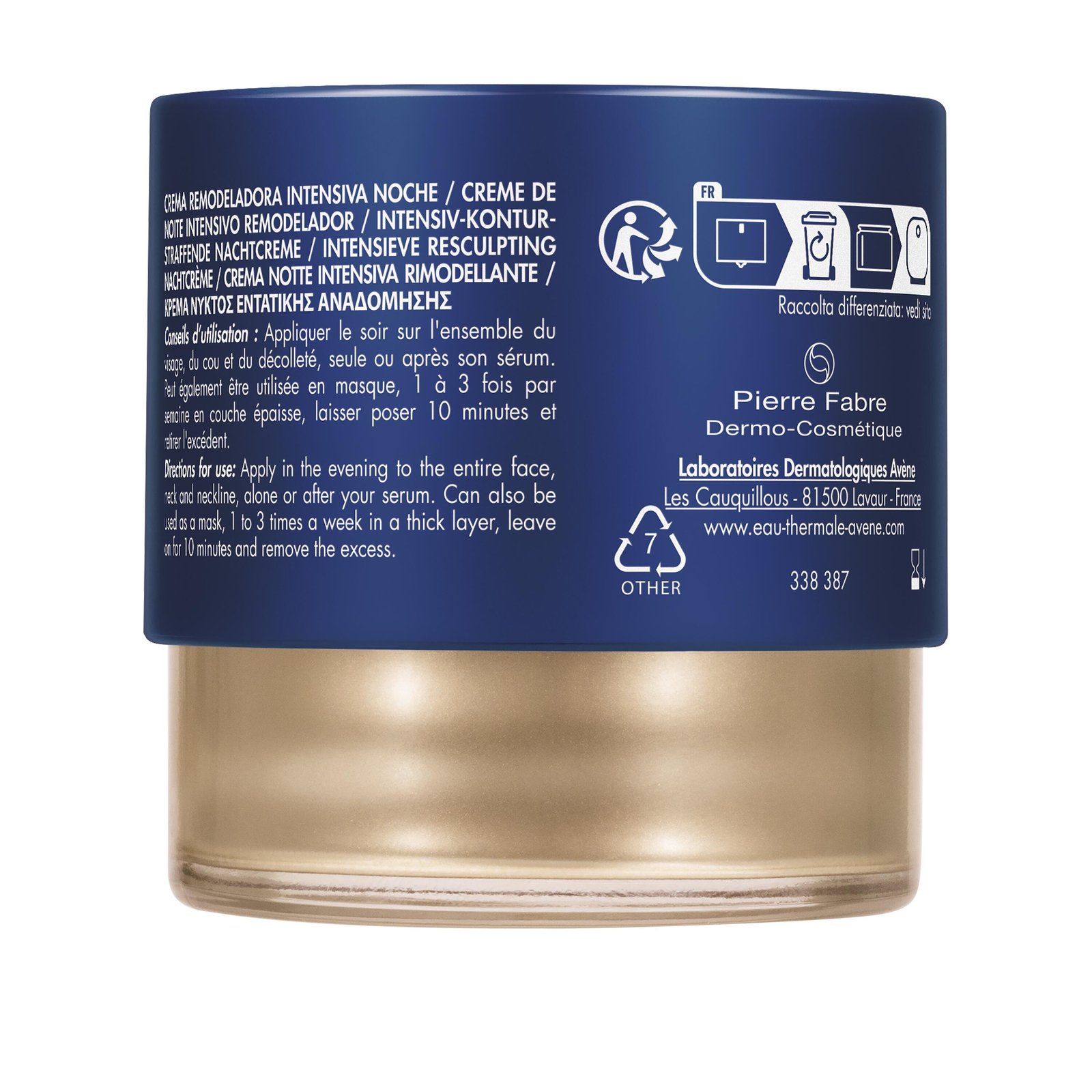 Avène Dermabsolu Intensive Resculpting Night Cream 40ml