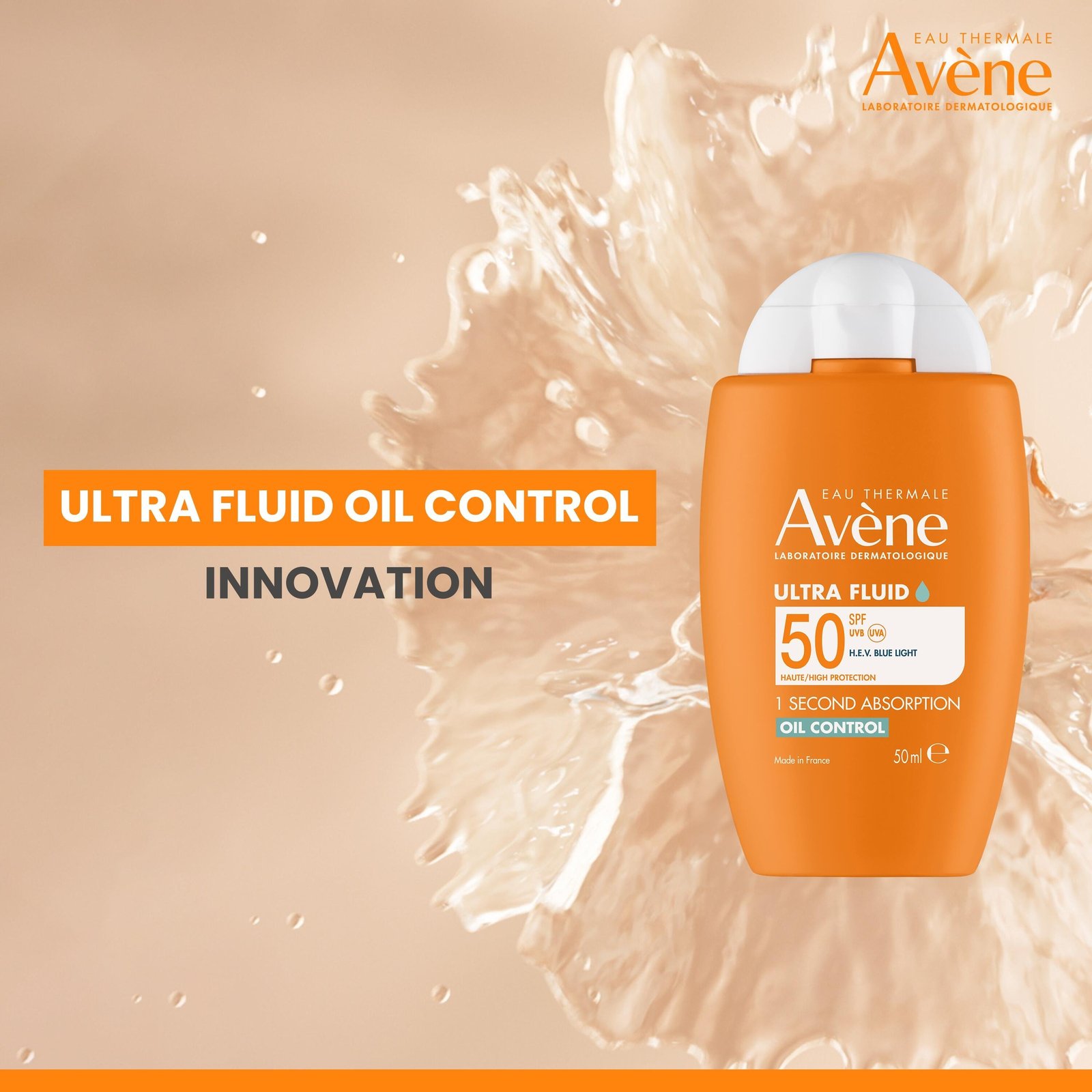 Avène Sun Ultra Fluid Oil Control 50ml