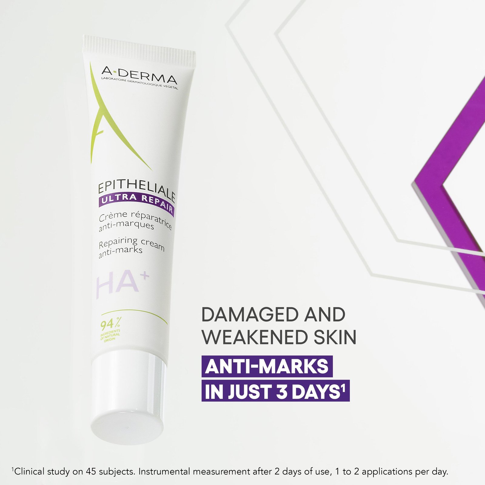 A-Derma Epitheliale Ultra Repair HA+ Anti-Marks Repairing Cream 100ml