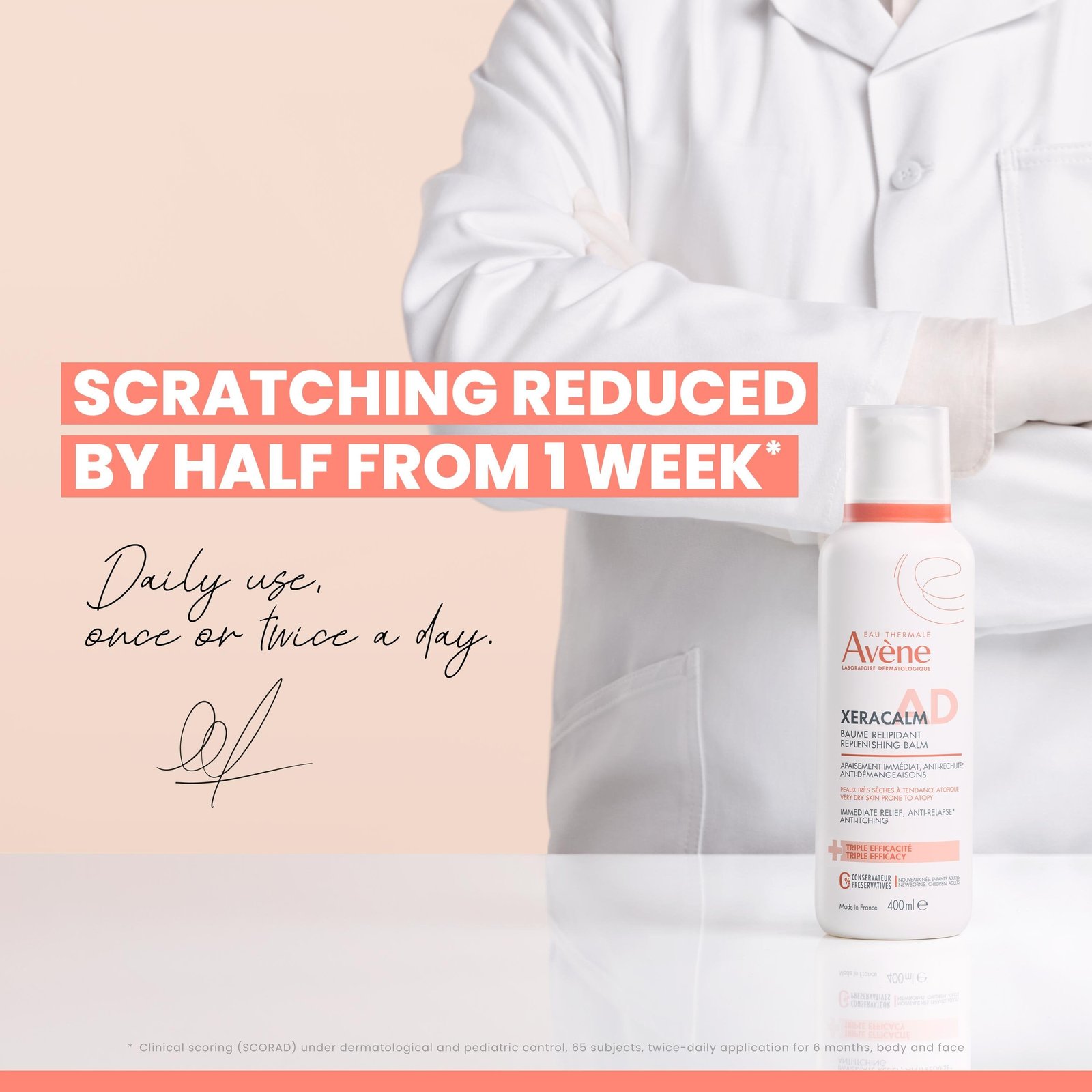 Avène XeraCalm A.D Replenishing Balm 400ml