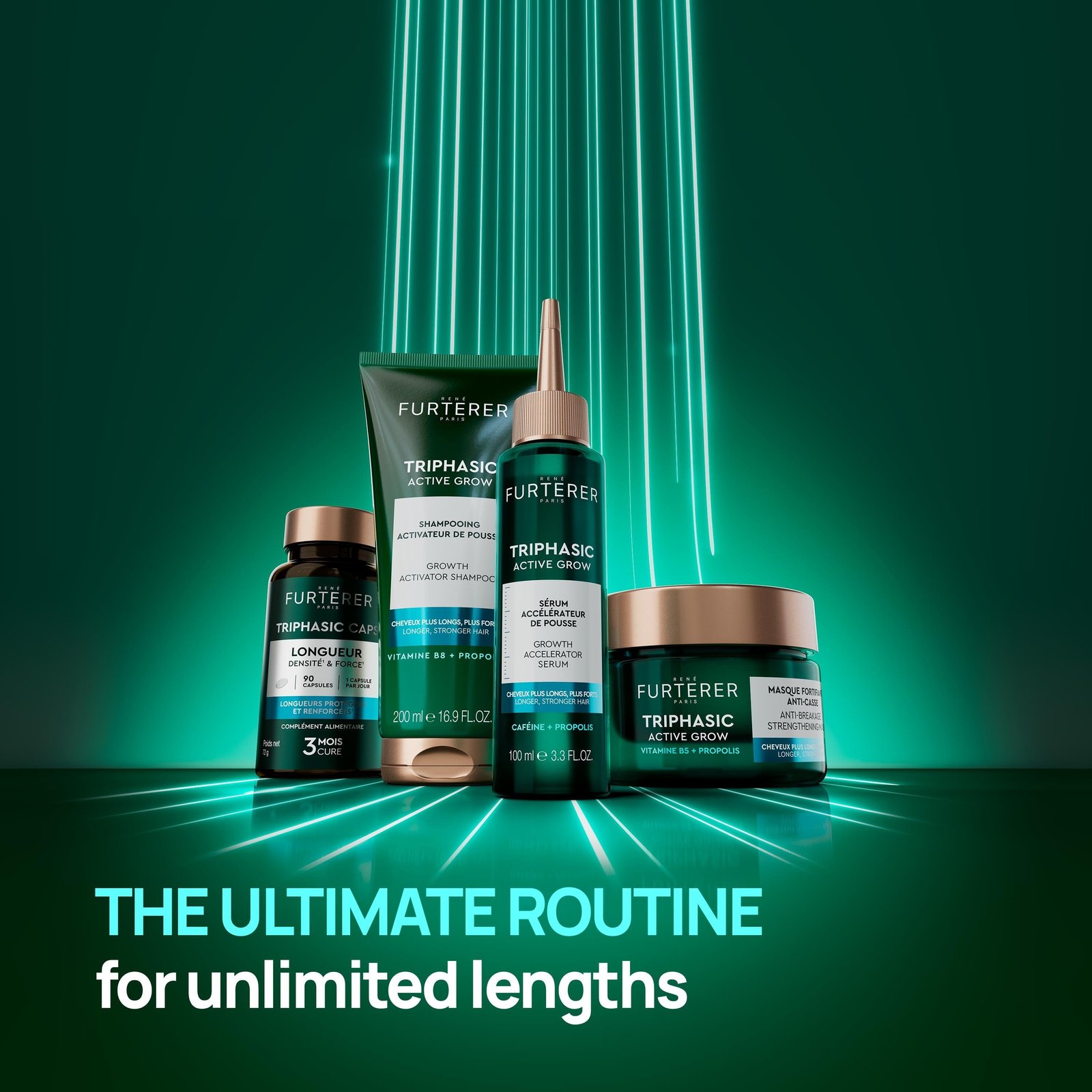 René Furterer Triphasic Active Grow Growth Accelerator Serum 100ml