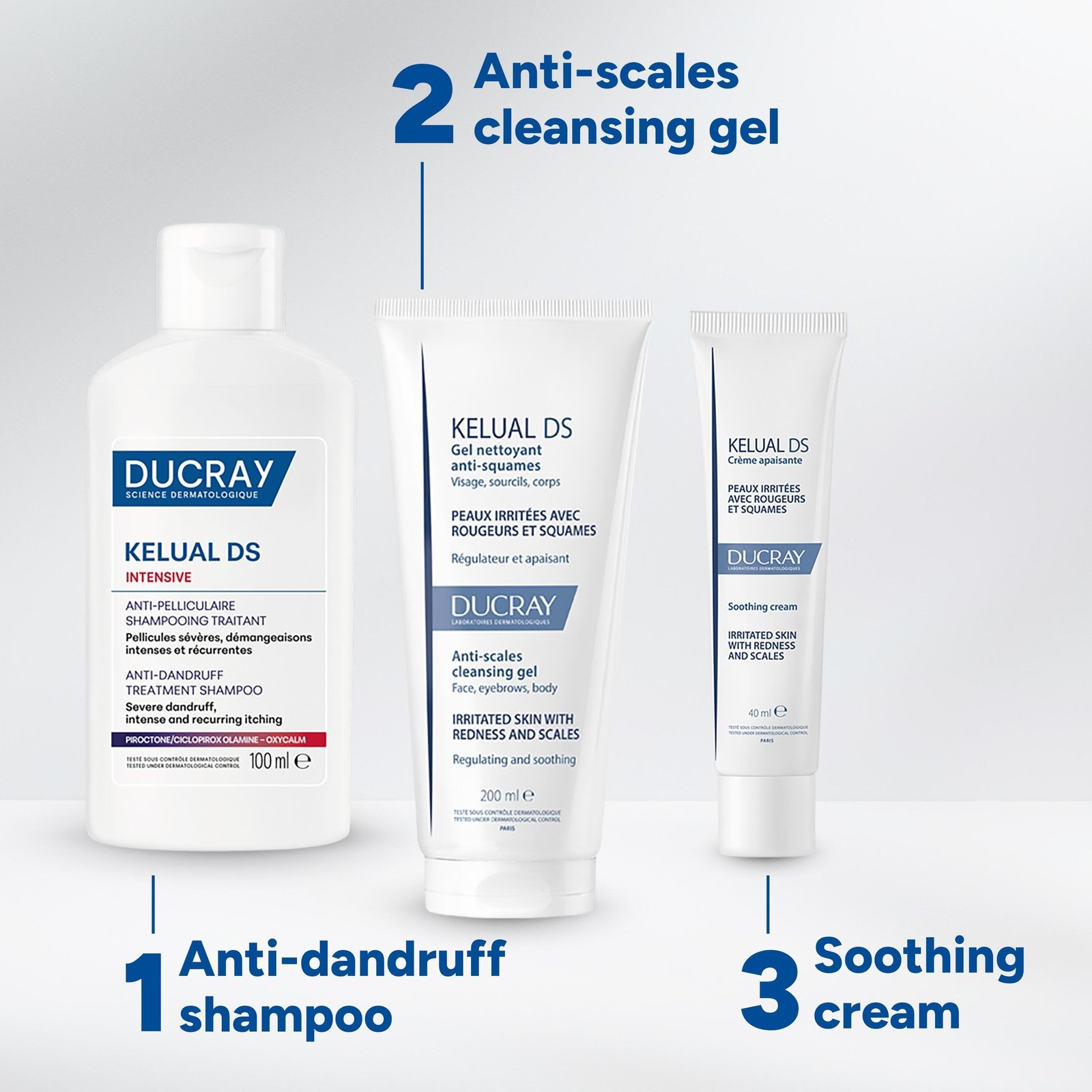 Ducray Kelual DS Intensive Anti-Dandruff Treatment Shampoo 100ml