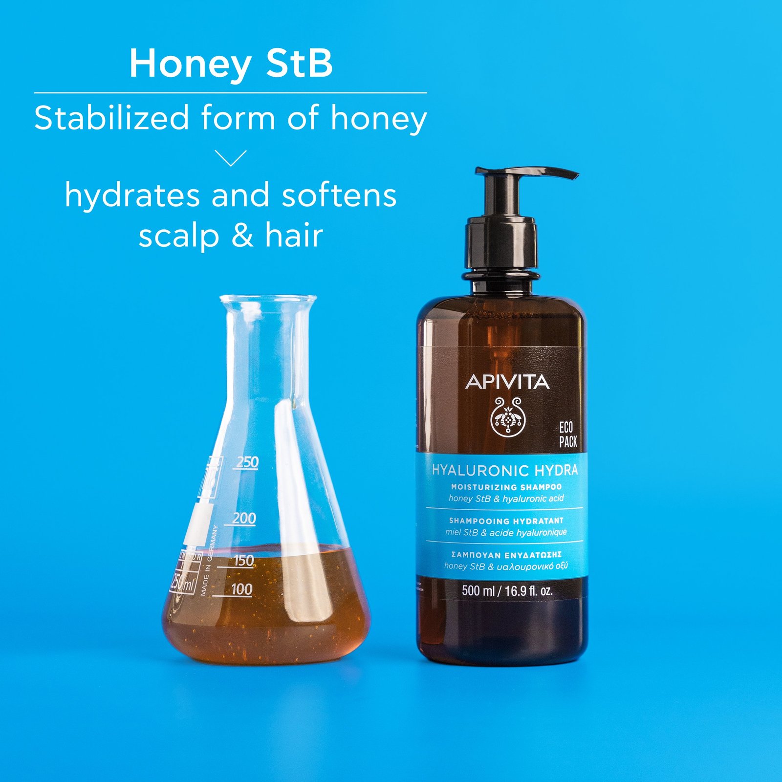 APIVITA Hyaluronic Hydra Moisturizing Shampoo 500ml