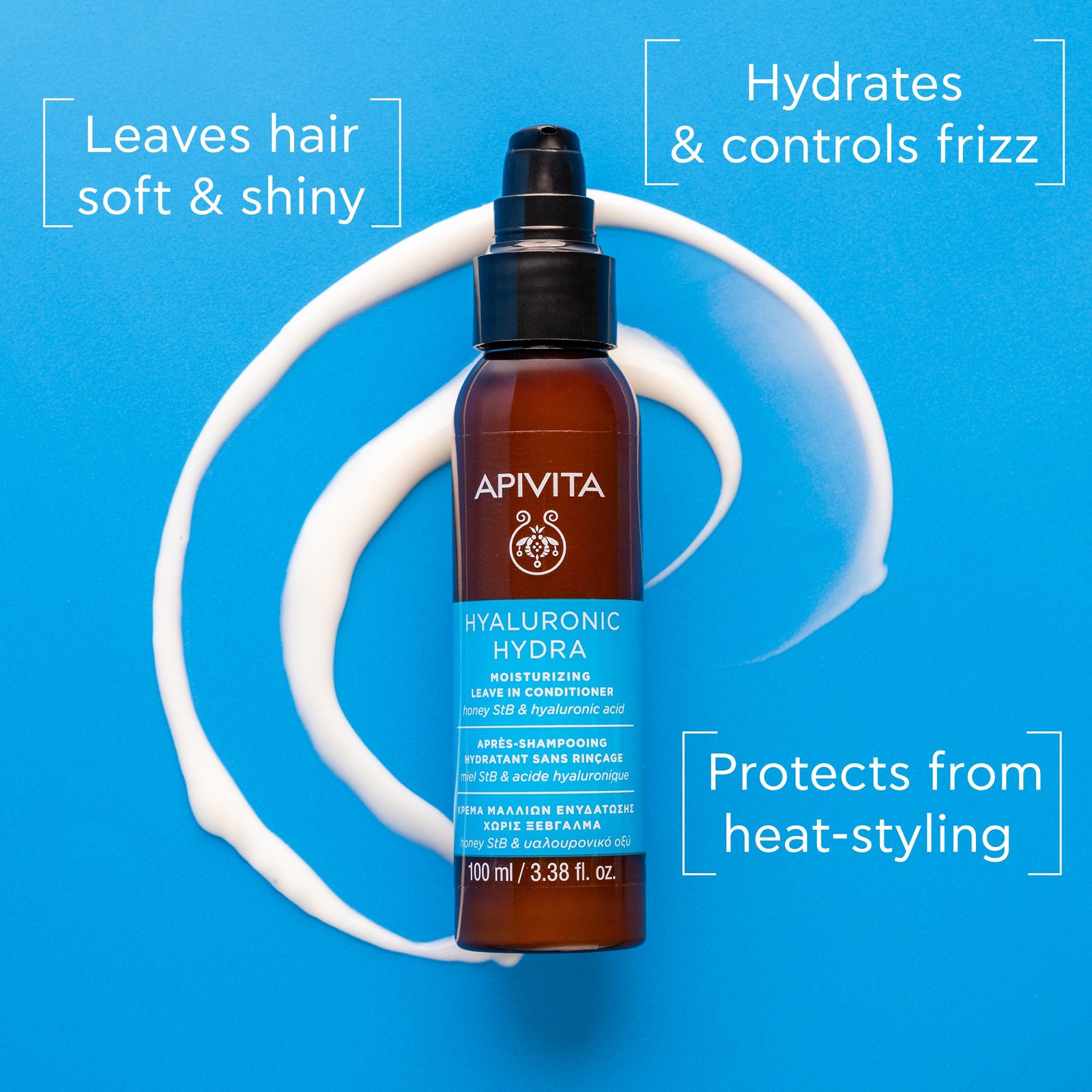 APIVITA Hyaluronic Hydra Moisturizing Leave-In Conditioner 100ml