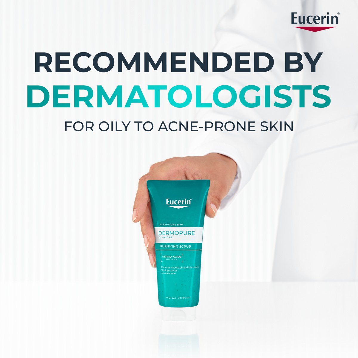 Eucerin DERMOPURE DERMOPURE مقشر منقي 100 مل