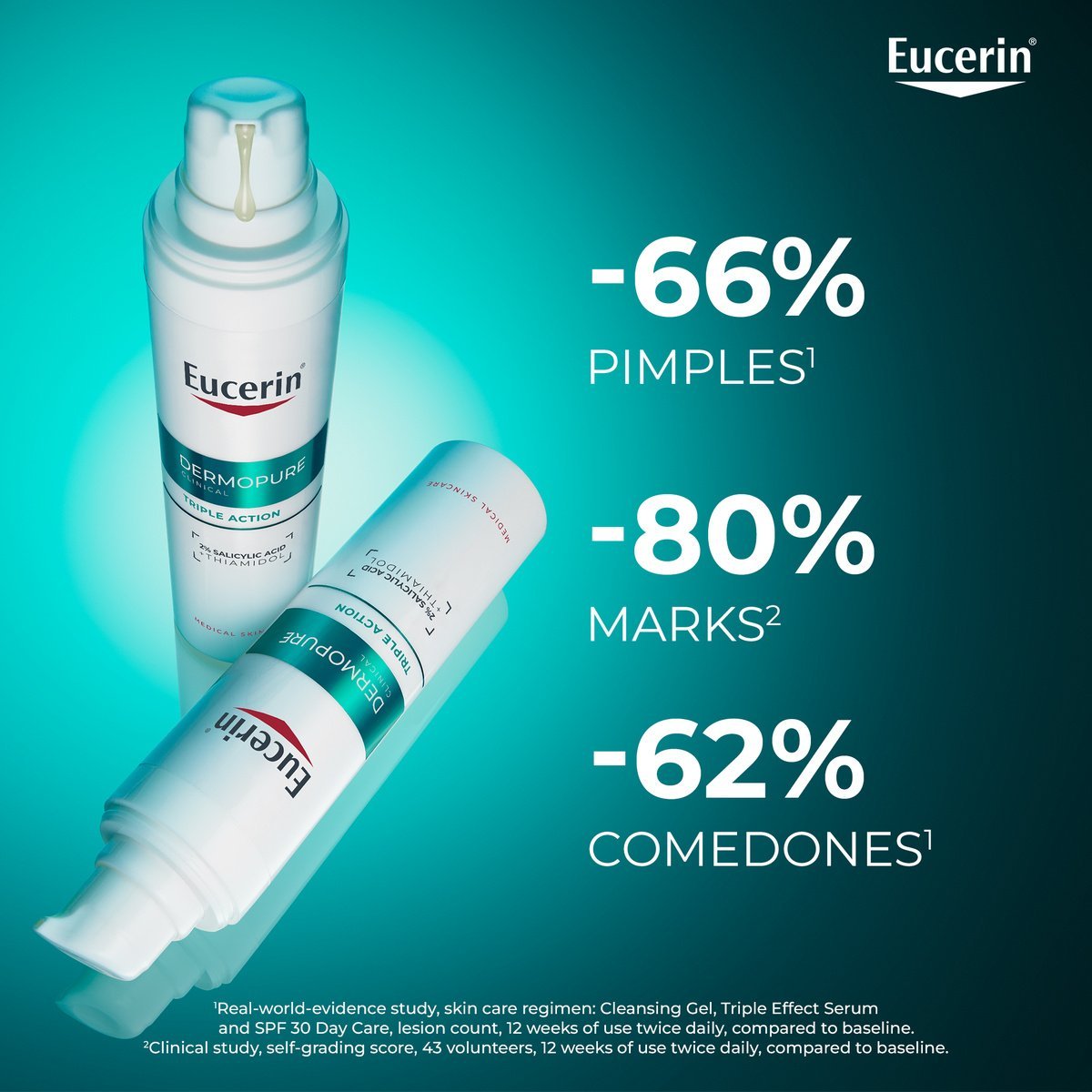 Eucerin DERMOPURE Oil Control Triple Effect Serum 40ml