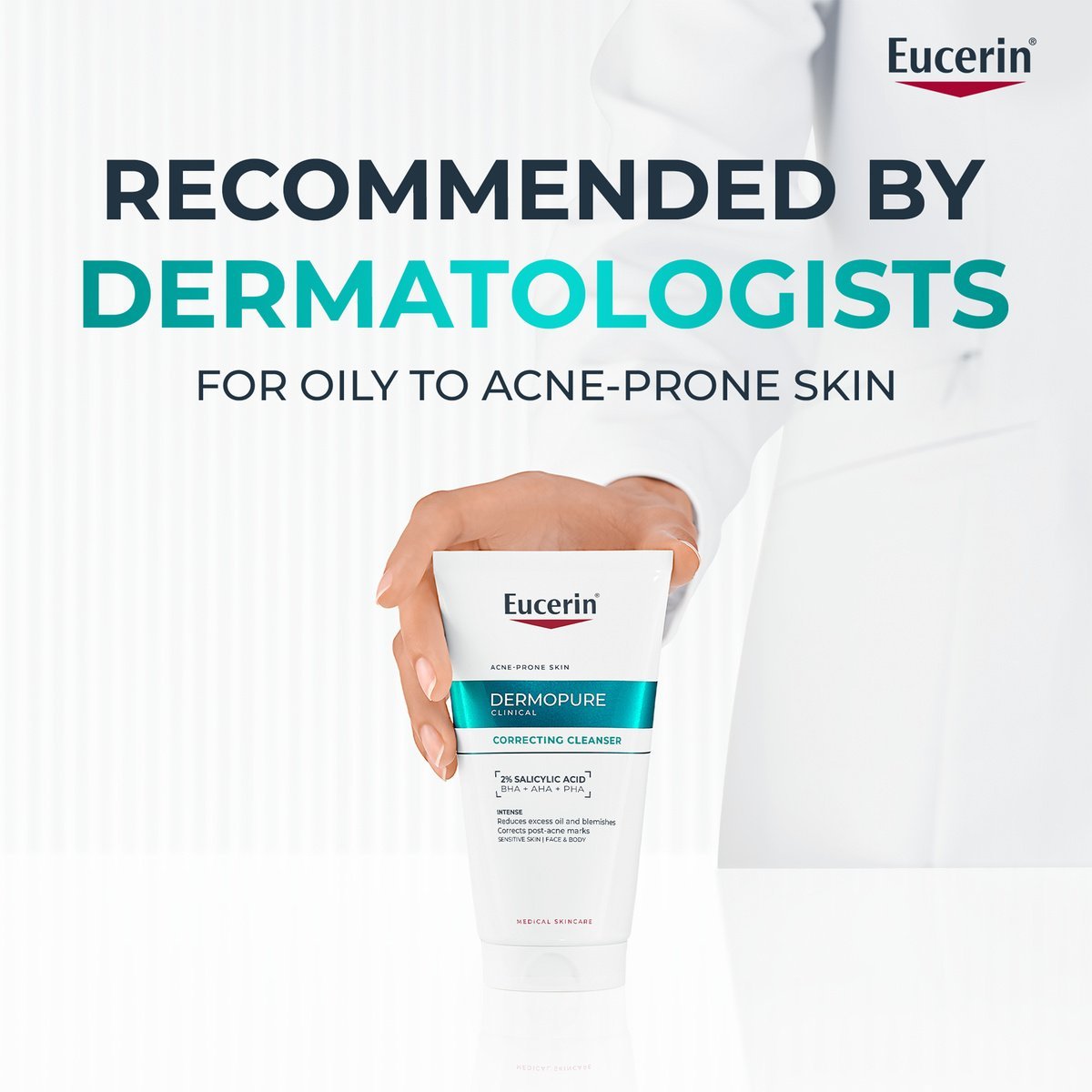 Eucerin DERMOPURE Clinical Correcting Cleanser Gel 150ml