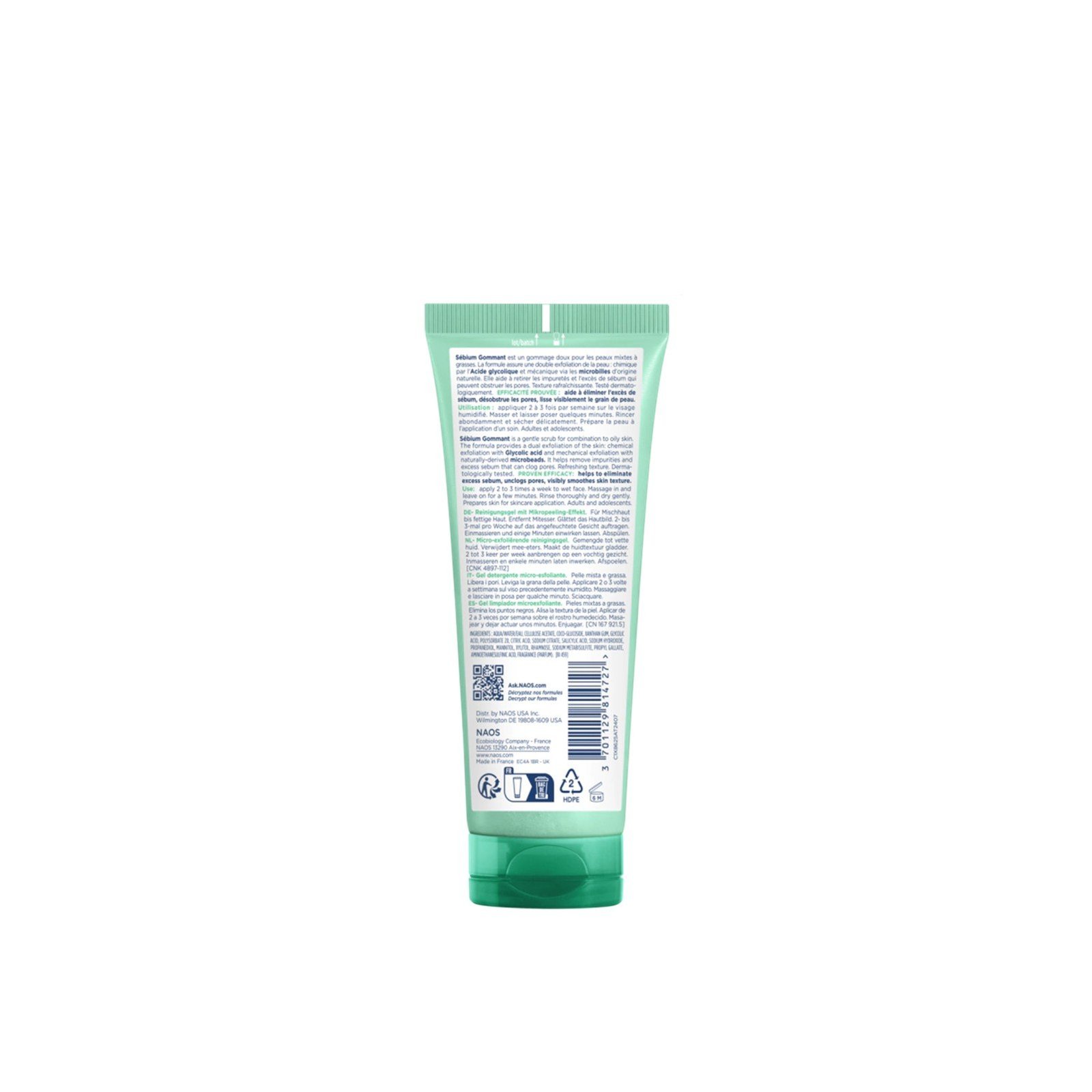 Bioderma Sébium Micro-Exfoliating Cleansing Gel 75ml