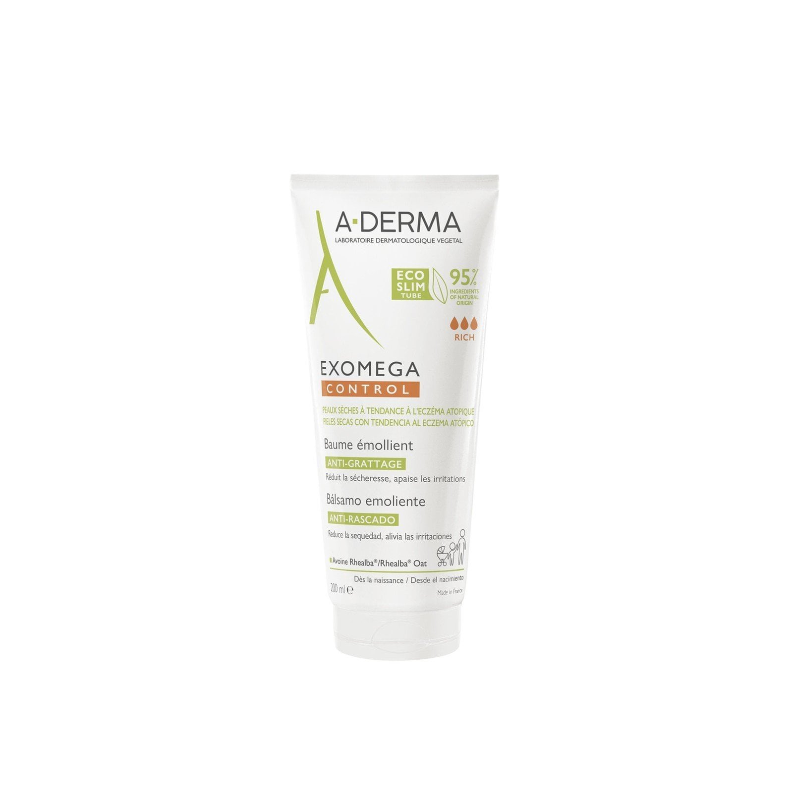 A-Derma Exomega Control Emollient Balm 200ml