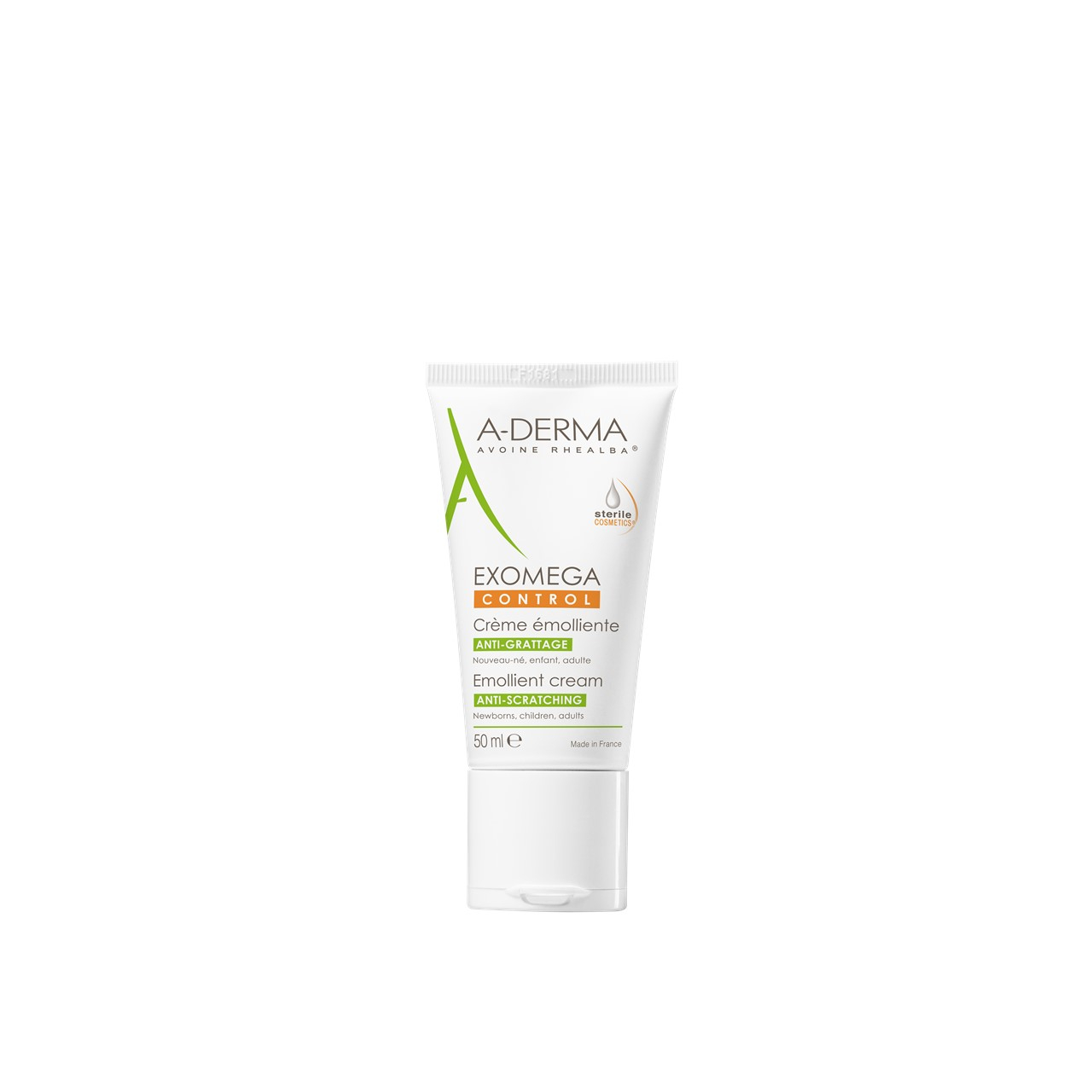 A-Derma Exomega Control Emollient Cream 50ml (1.69fl oz)
