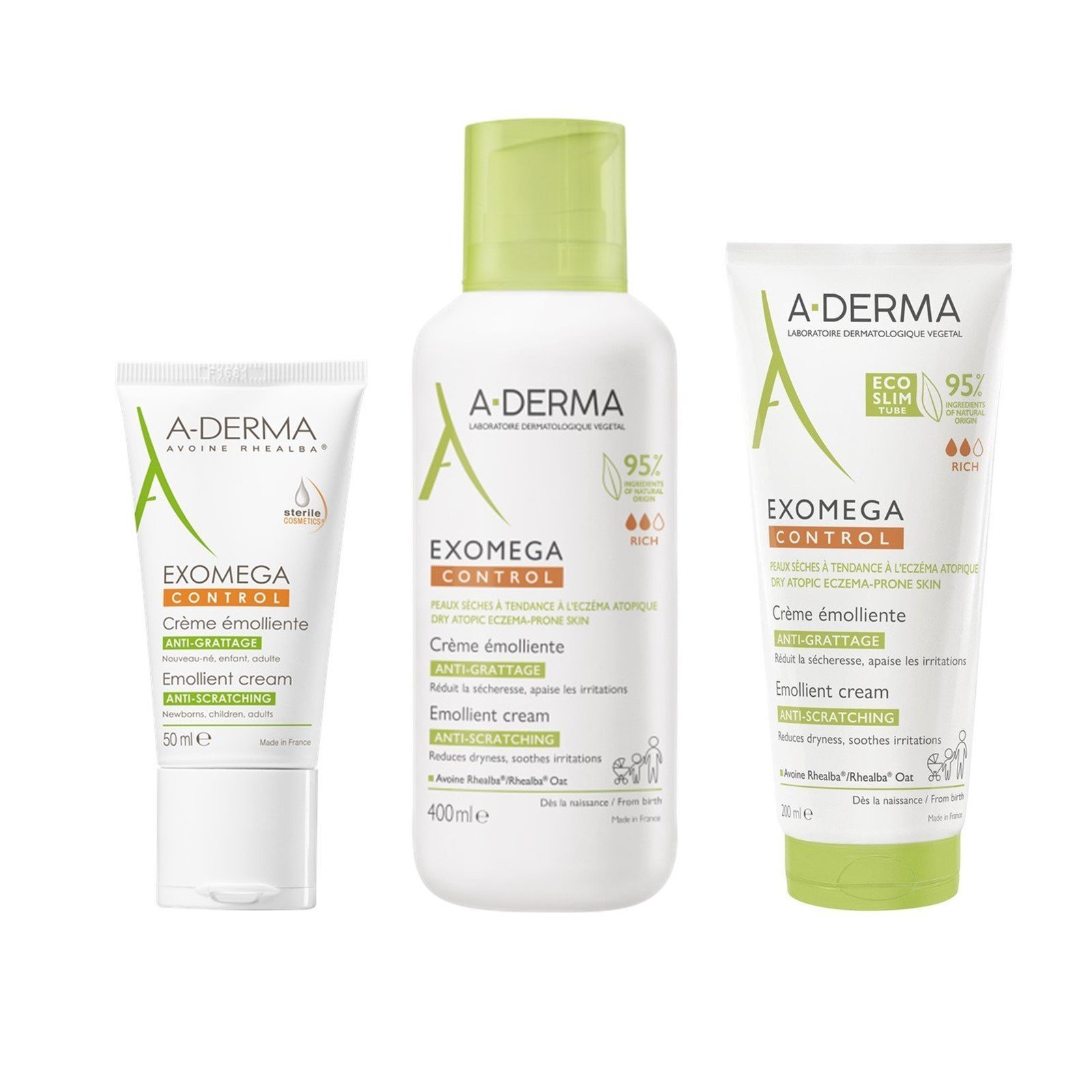 A-Derma Exomega Control Emollient Cream