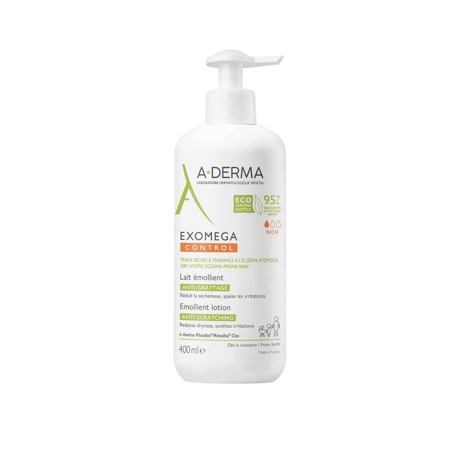 A-Derma Exomega Control Emollient Lotion