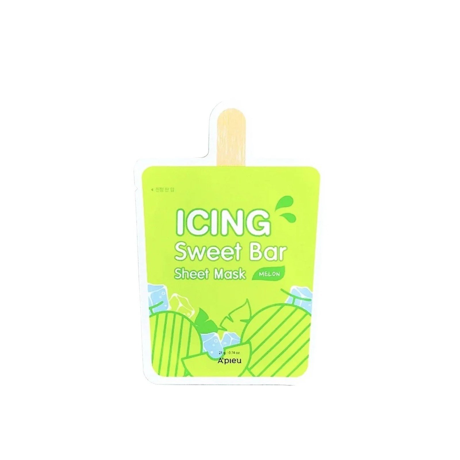 A'pieu Icing Sweet Bar Sheet Mask Melon 21g (0.74oz)