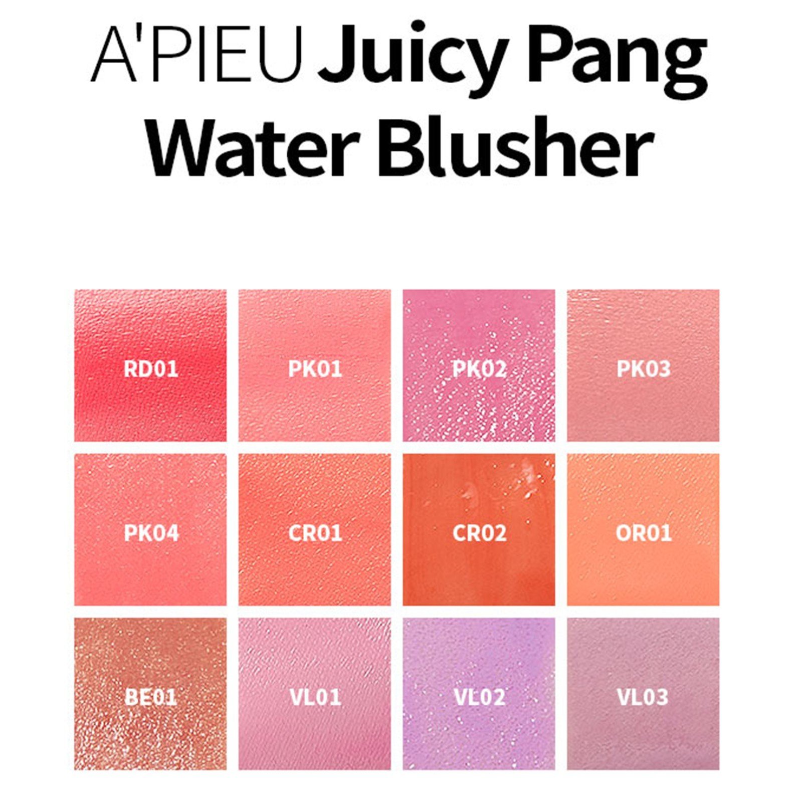 A'pieu Juicy-Pang Water Blusher CR02 9g