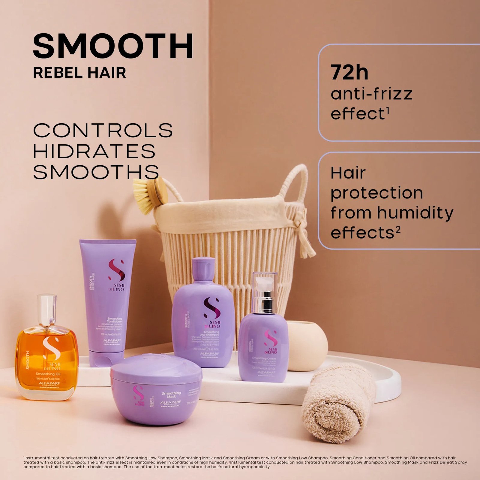 Alfaparf Milano Professional Semi Di Lino Smooth Biphasic Smoothing Mist 125ml