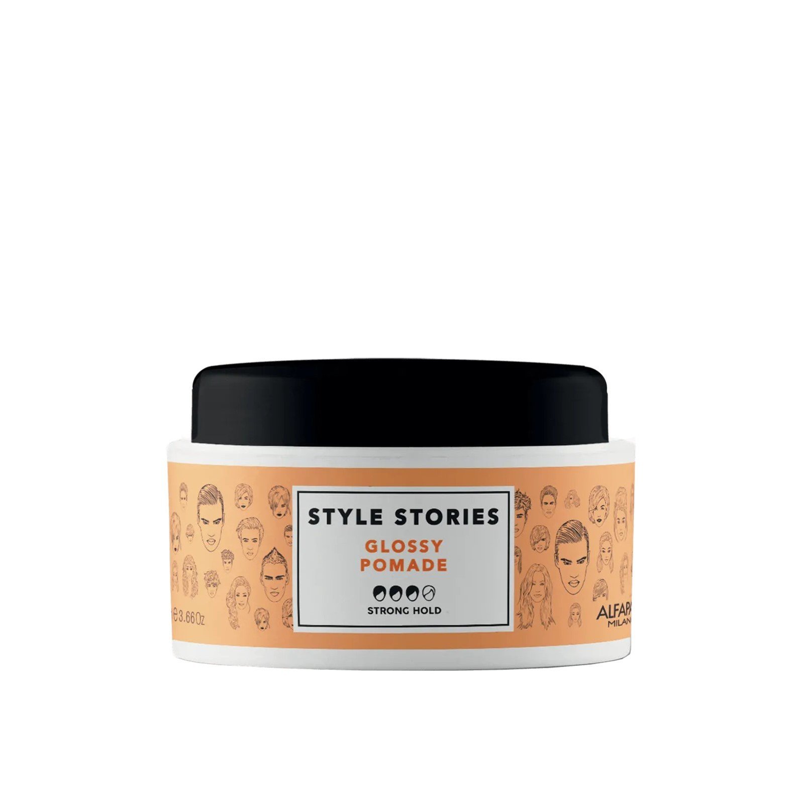 Alfaparf Milano Professional Style Stories Glossy Pomade Strong Hold 100ml (3.66oz)