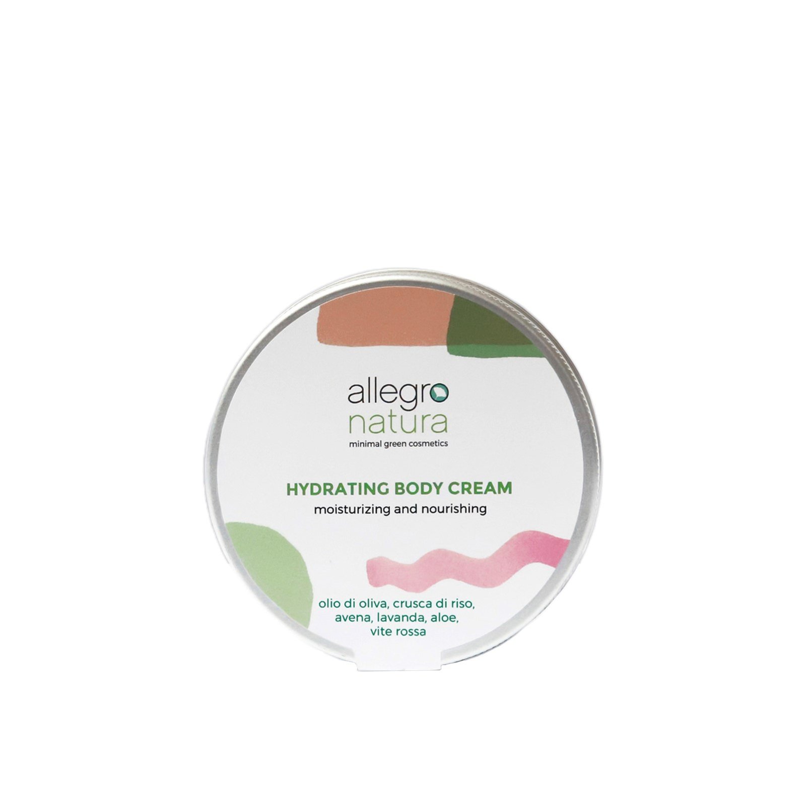 Allegro Natura Hydrating Body Cream 200ml (6.76 fl oz)