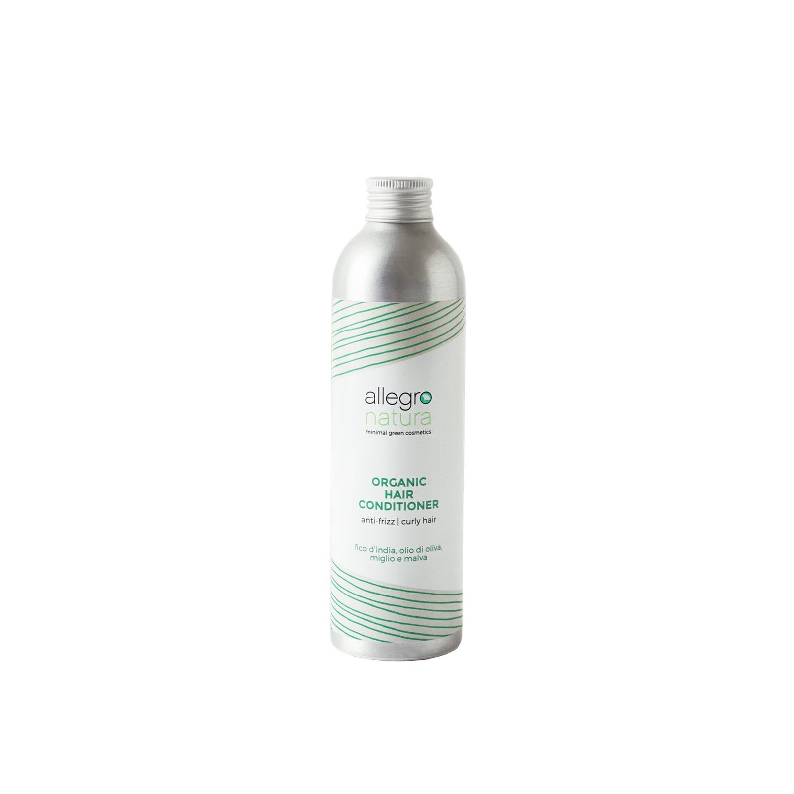 Allegro Natura Organic Hair Conditioner Anti-Frizz And Curly Hair 200ml (6.76 fl oz)