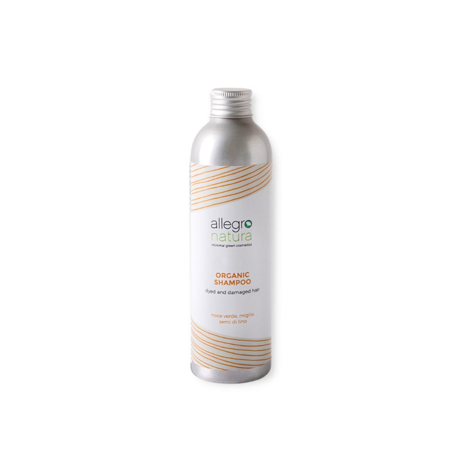 Allegro Natura Organic Shampoo For Dyed And Damaged Hair 250ml (8.45 fl oz)