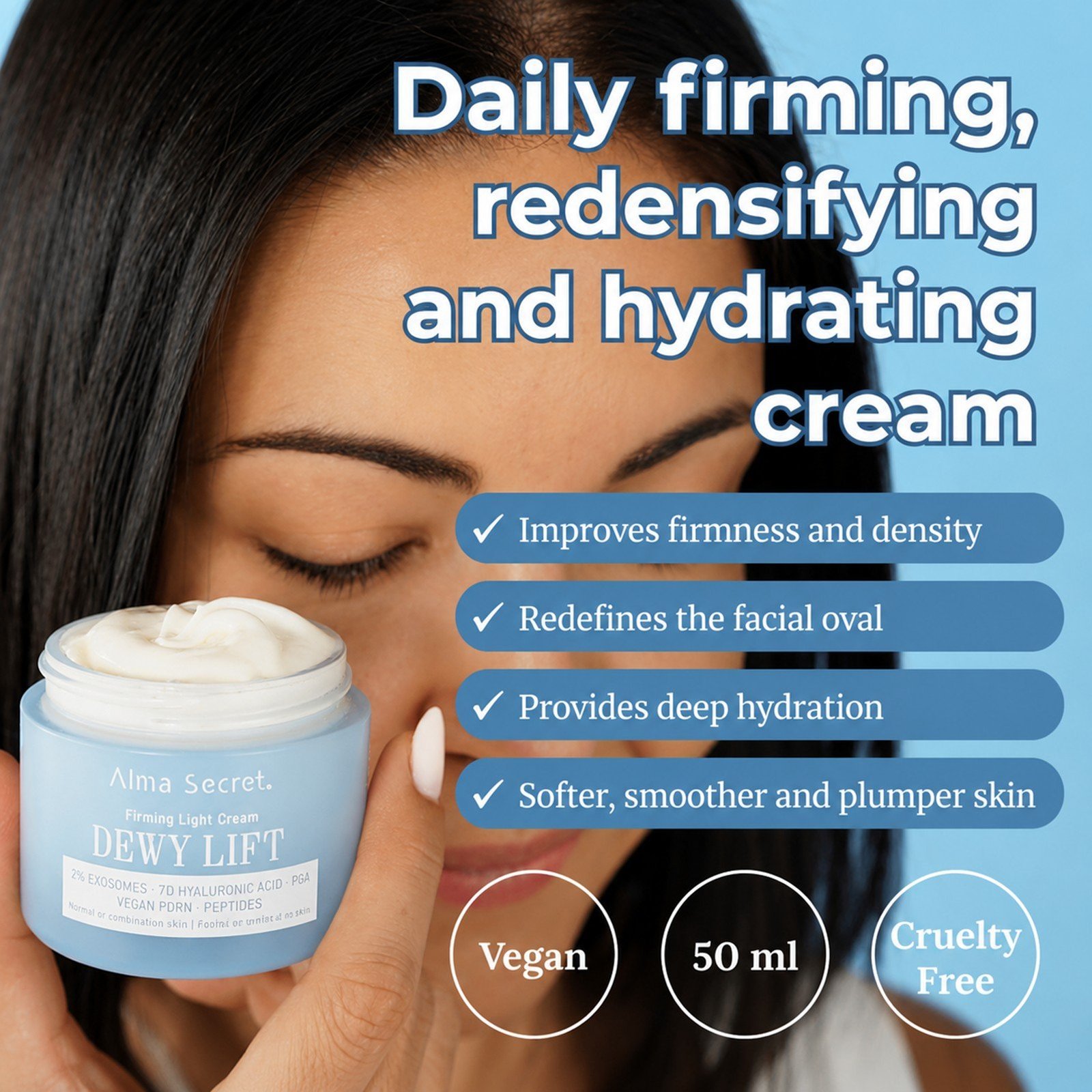 Alma Secret Dewy Lift Firming Light Cream 50ml