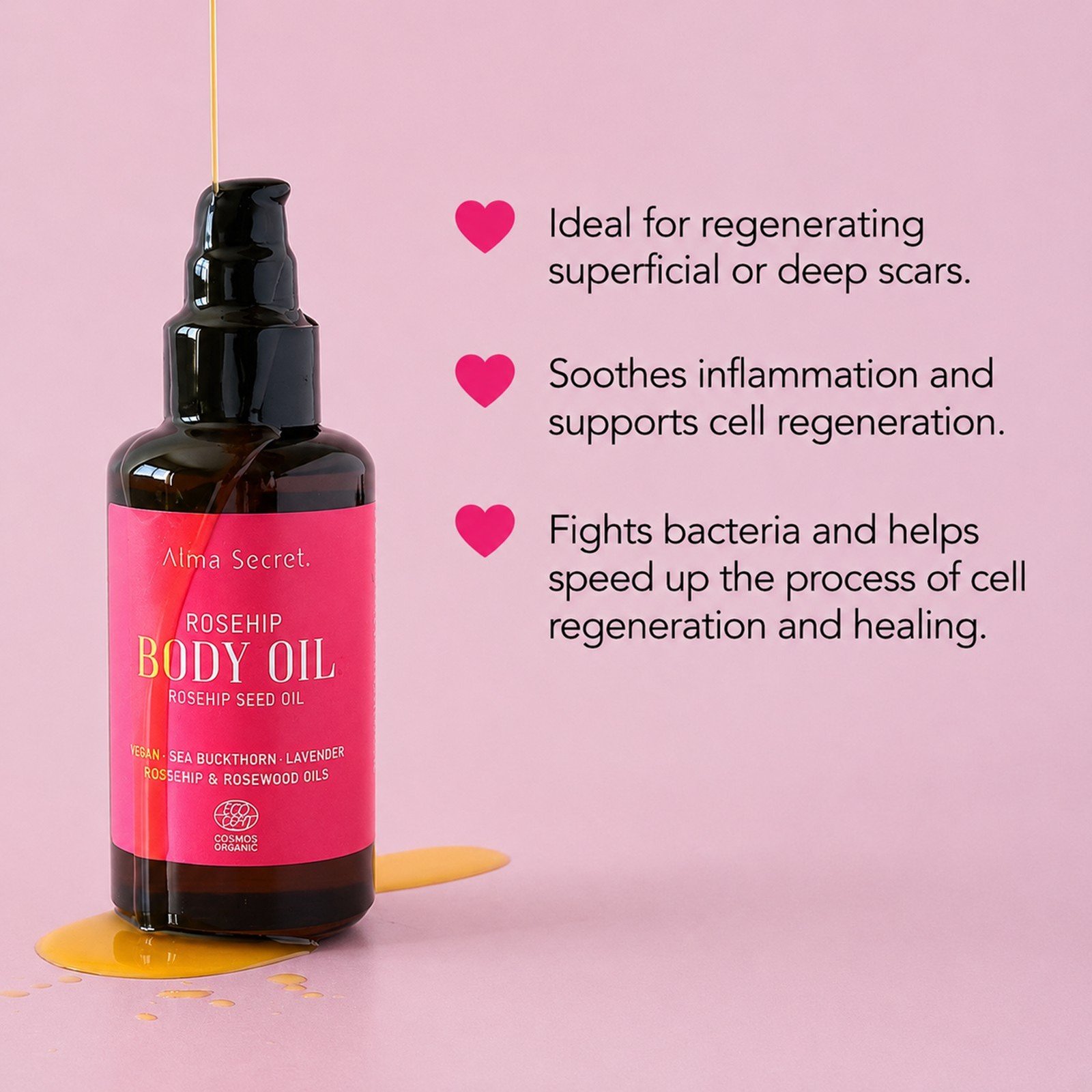 Alma Secret Rosehip Body Oil 100ml
