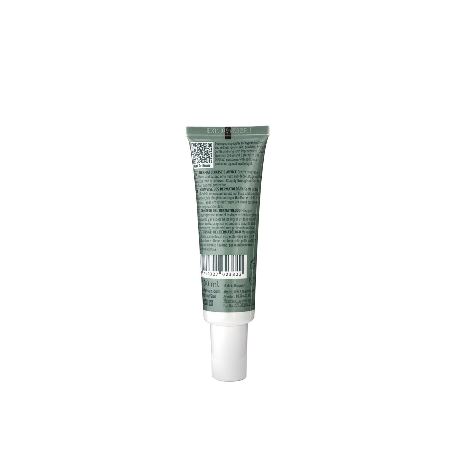 Altruist Anti-Redness & Pigmentation SPF50 30ml