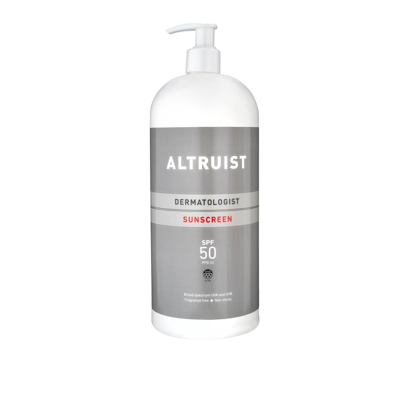 Altruist Sunscreen SPF50 1L