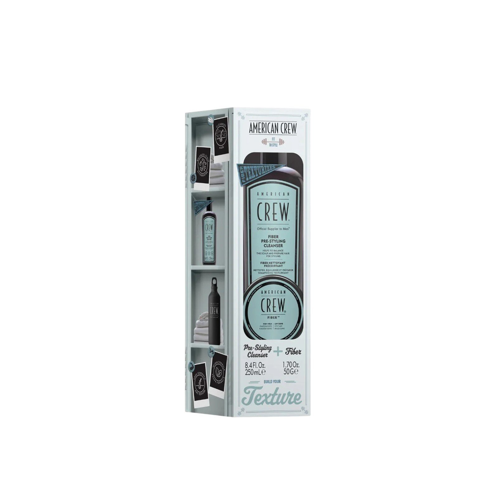 American Crew Fiber Texture Styling Duo Set