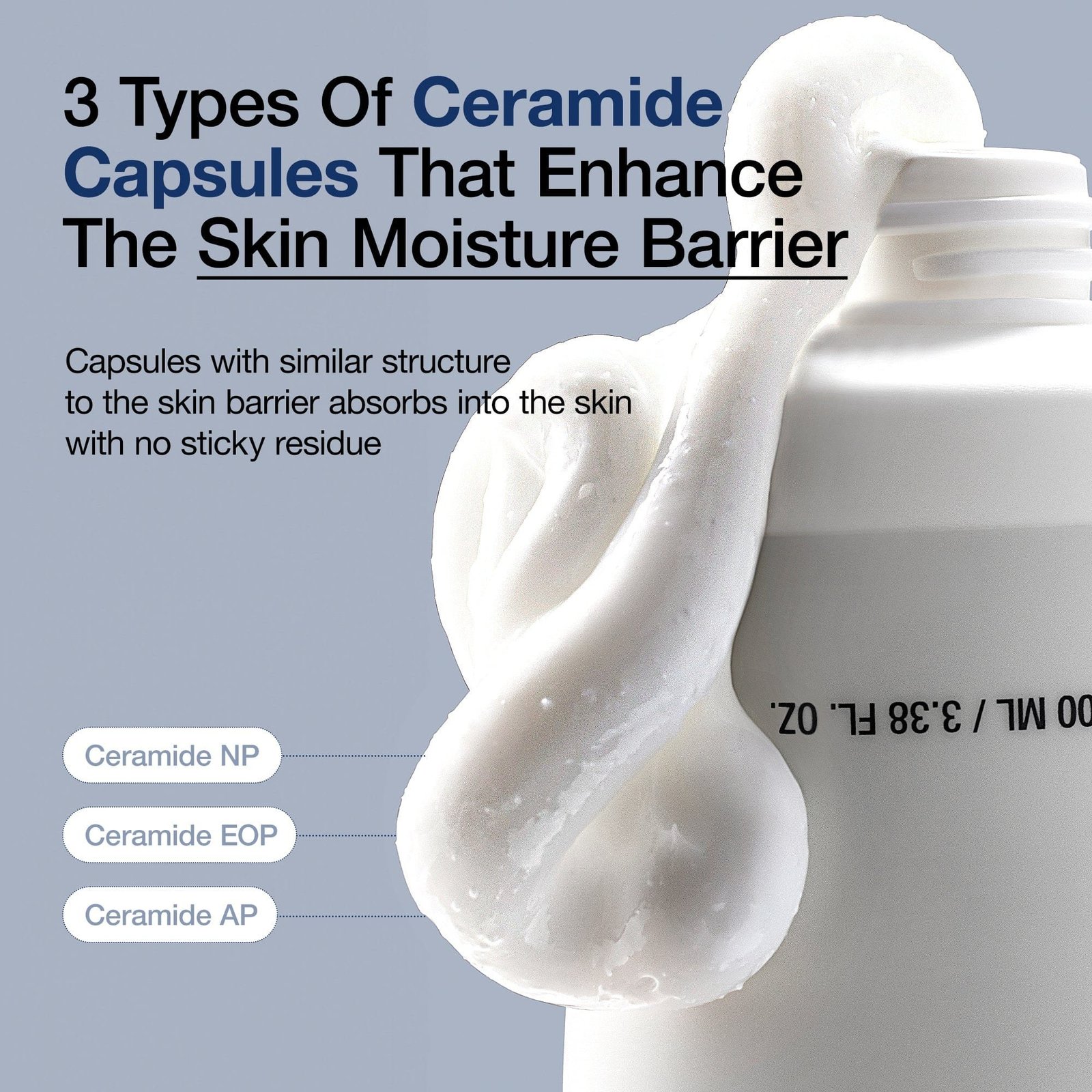 Anua 3 Ceramide Pantenol Crema Barrera Hidratante 100ml