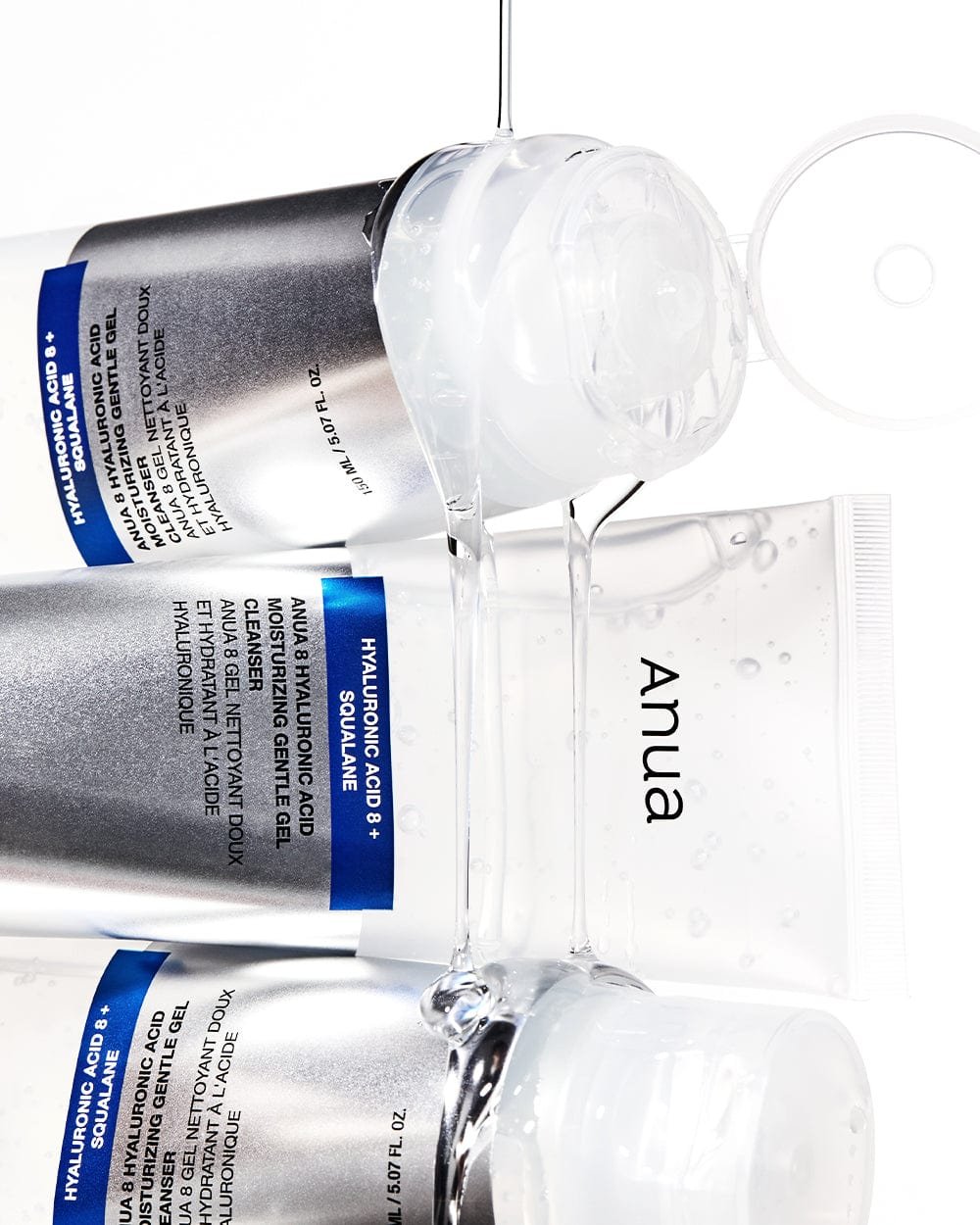 Anua 8 Ácido Hialurónico Gel Limpiador Suave Hidratante 150ml