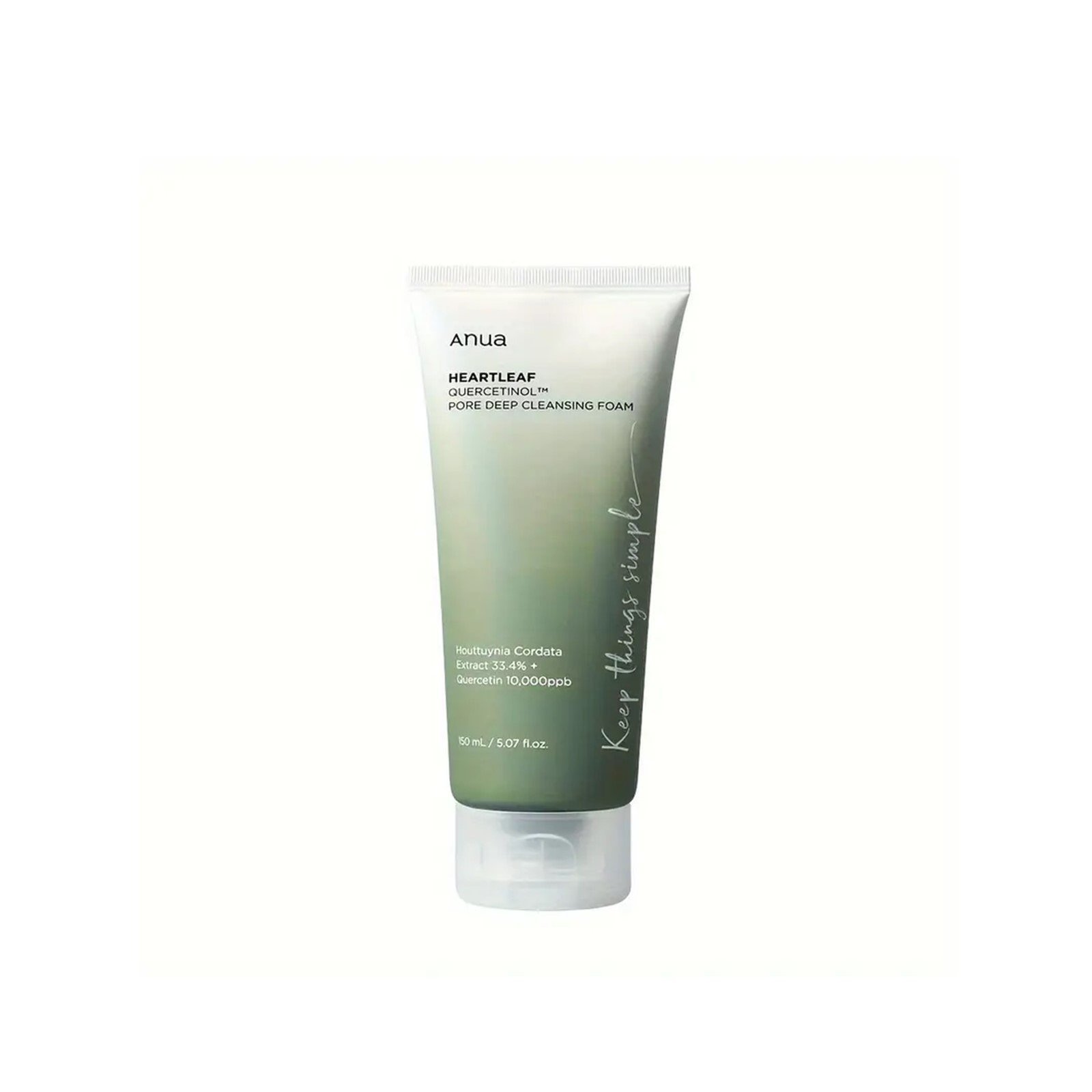 Anua Heartleaf Quercetinol Pore Deep Cleansing Foam 150ml