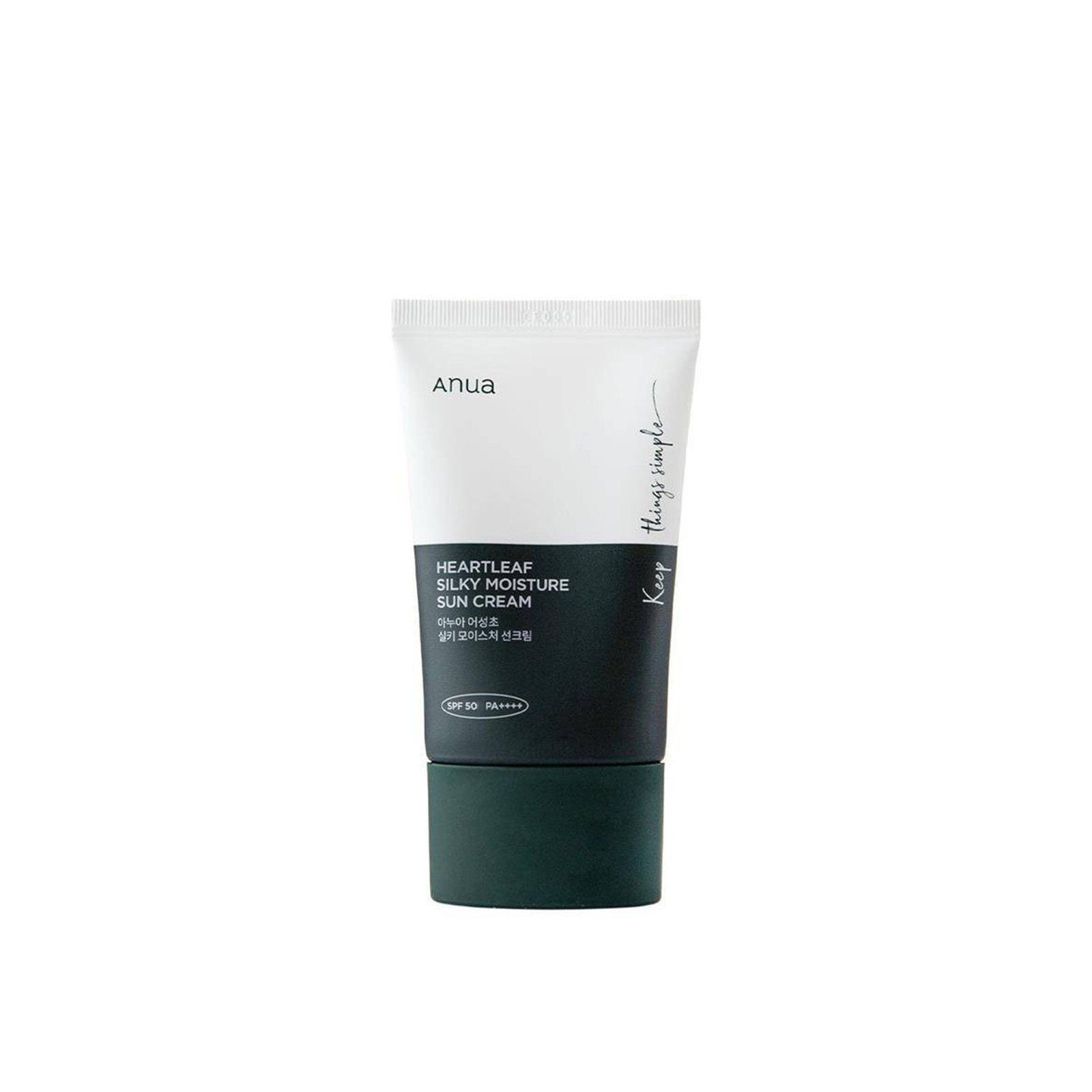 Anua Heartleaf Silky Moisture Sun Cream SPF50 50ml