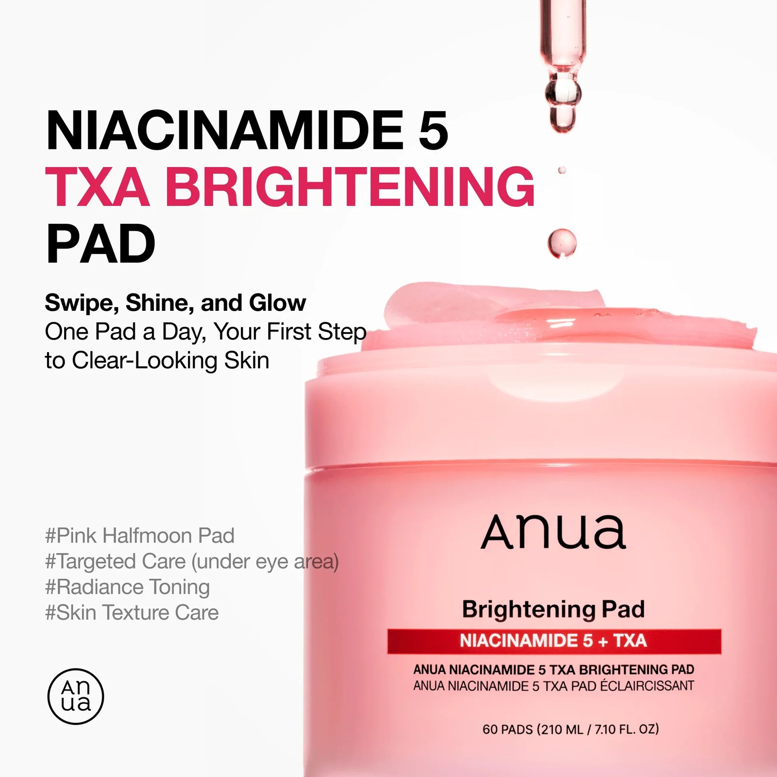 Anua Niacinamide 5 TXA Brightening Pad x60