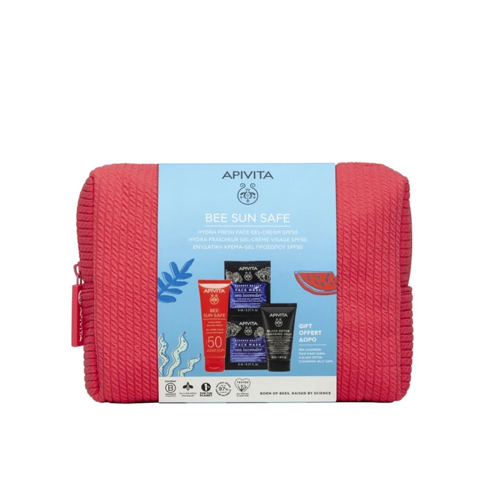 APIVITA Bee Sun Safe Hydra Fresh Face Gel-Cream SPF50 Set