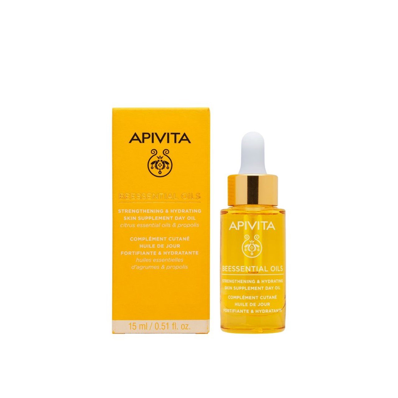 APIVITA Beessential Oils Strengthening & Hydrating Day Oil 15ml (0.51fl oz)