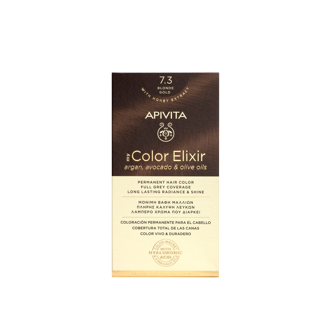 APIVITA My Color Elixir 7.3 Permanent Hair Color