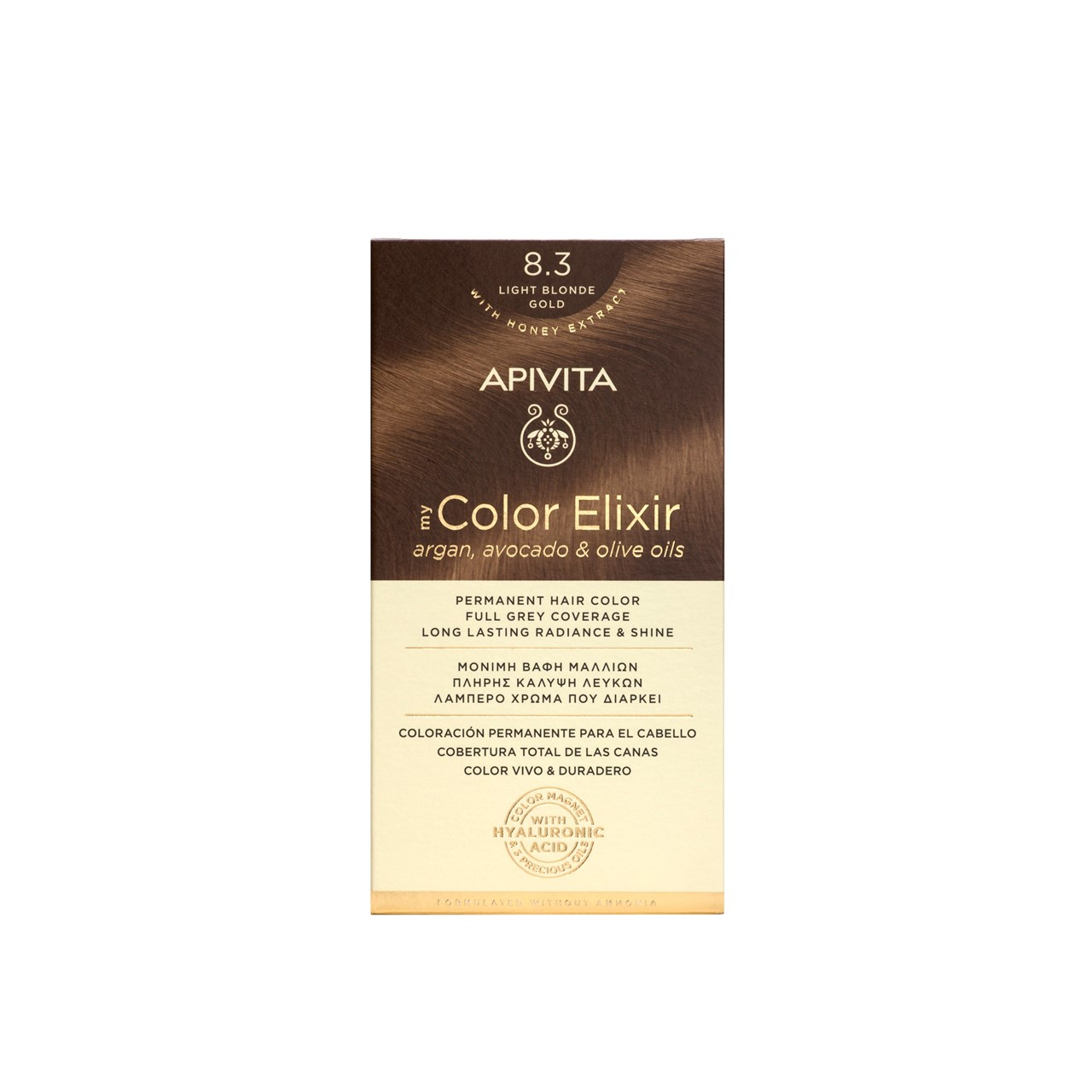 APIVITA My Color Elixir 8.3 Permanent Hair Color
