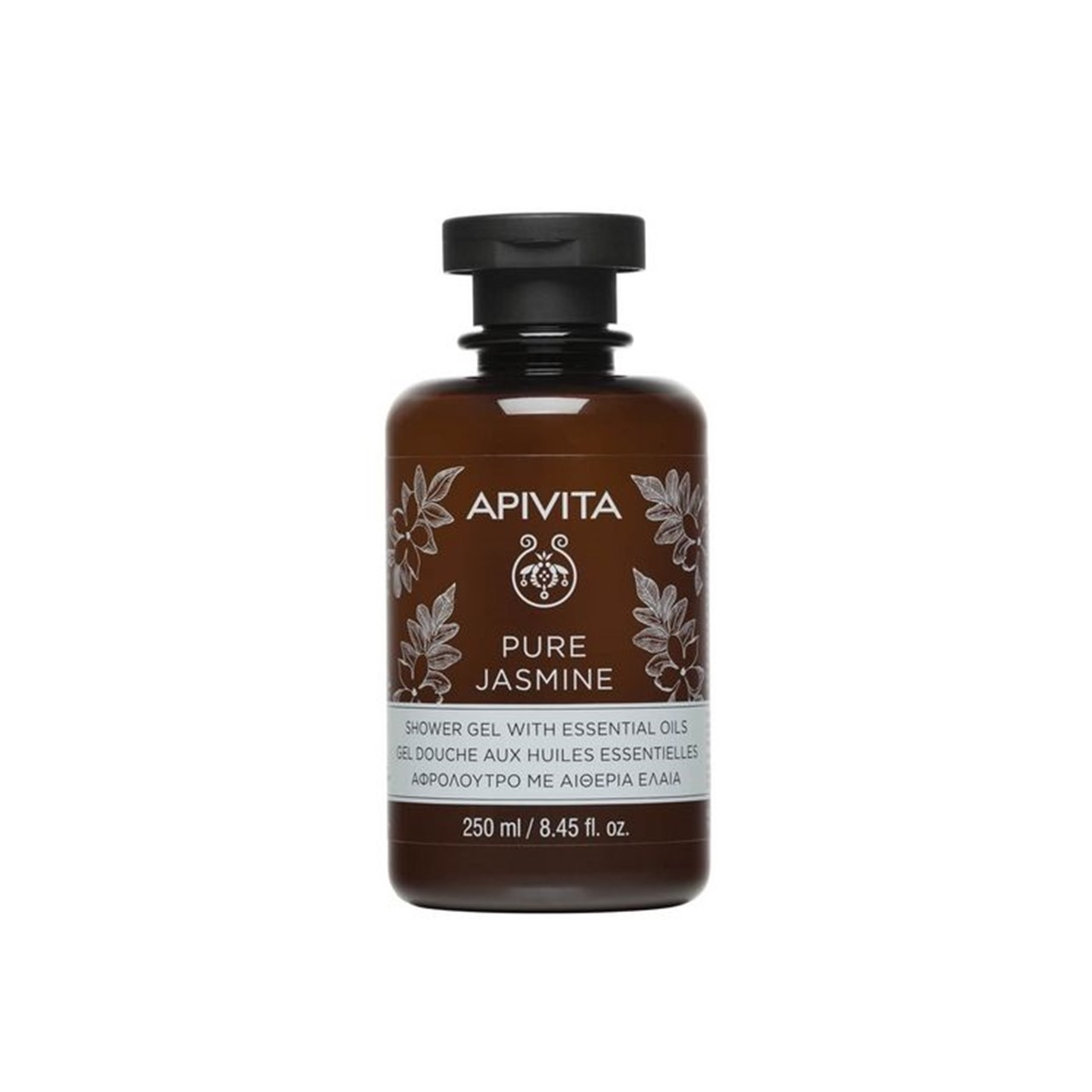 APIVITA Pure Jasmine Shower Gel Essential Oils 250ml