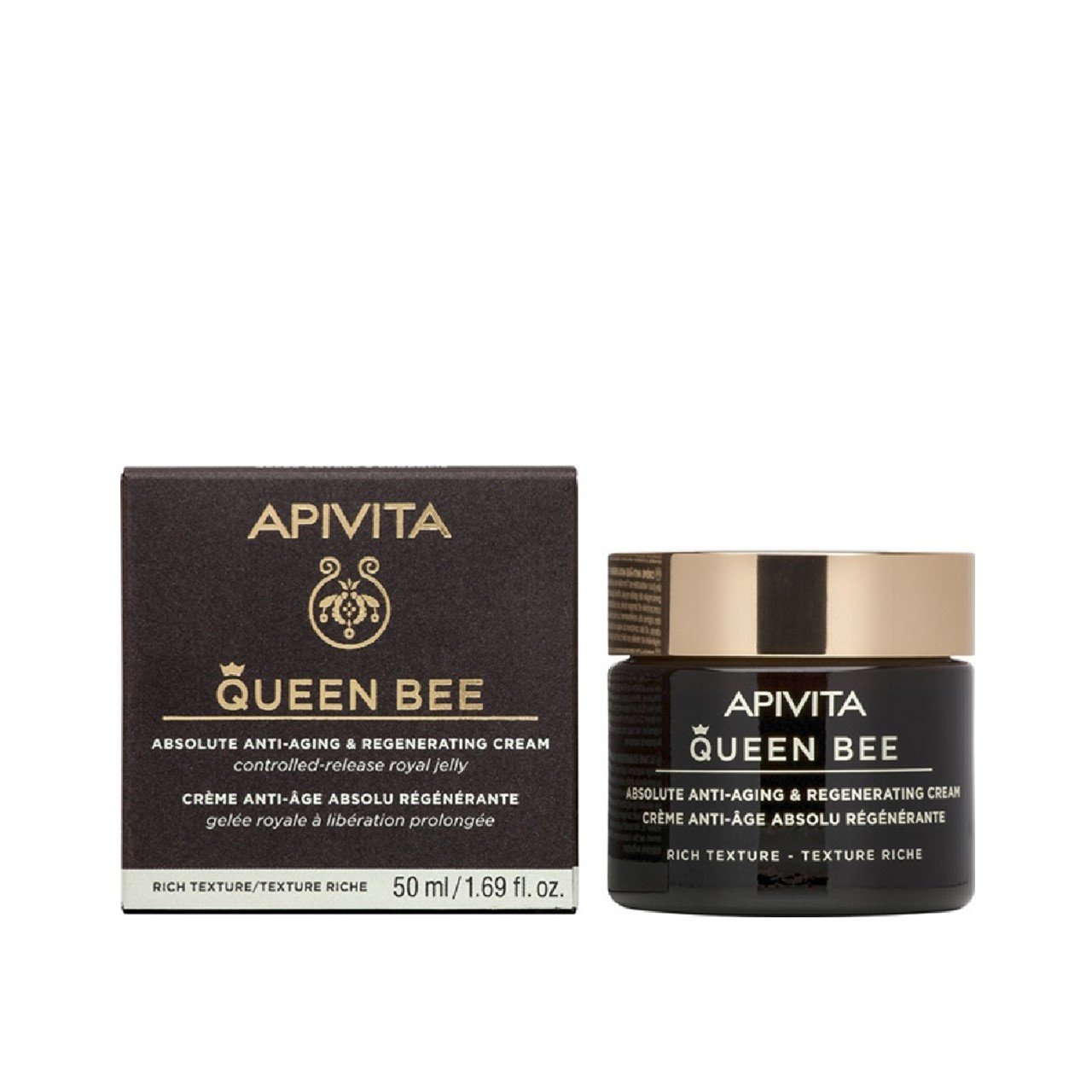 APIVITA Queen Bee Absolute Anti-Aging & Regenerating Cream Rich 50ml (1.69fl oz)